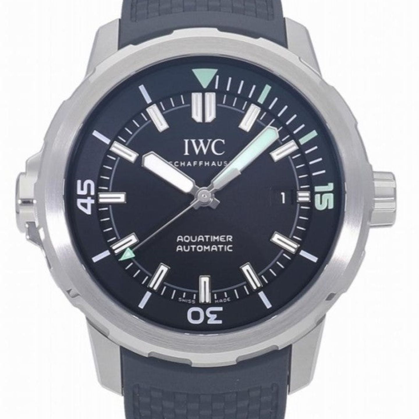 IWC Aquatimer Automatic IW328802 (2025) - Black dial 42 mm Steel case (1/1)