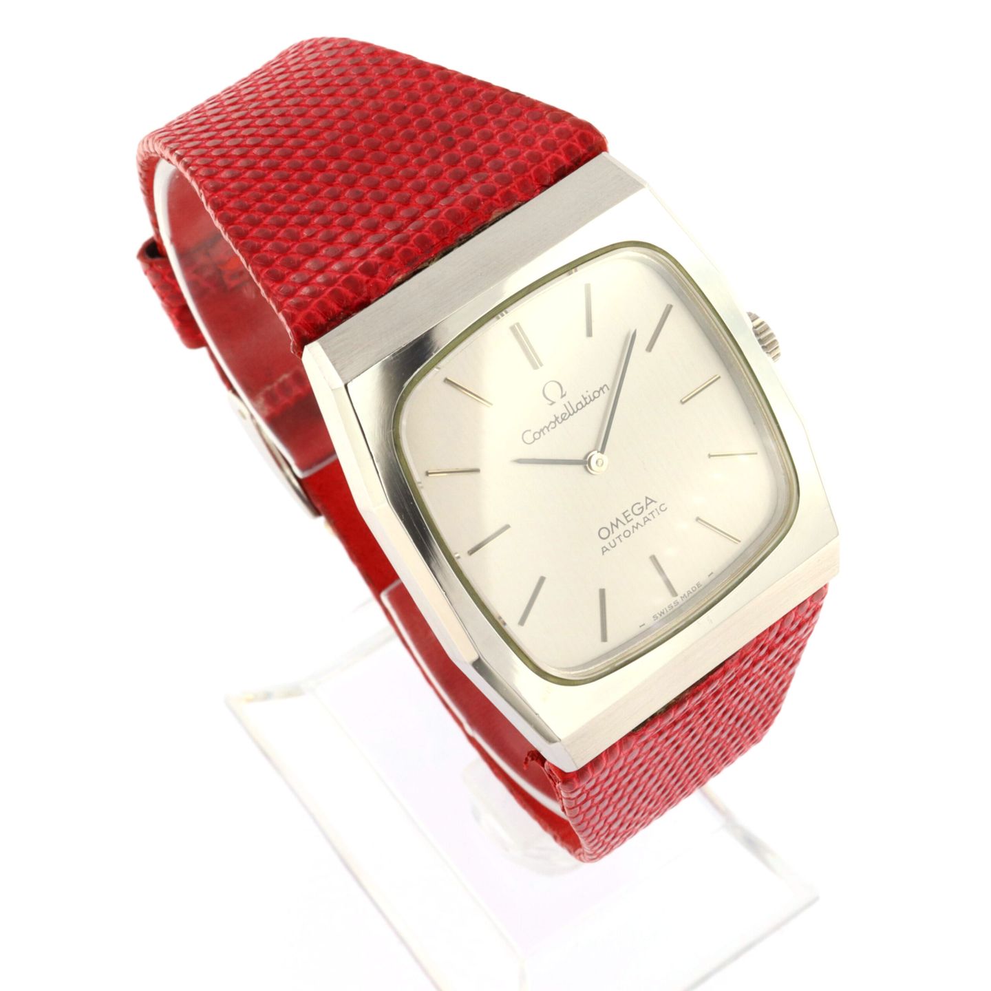 Omega Constellation 155.013 (Unknown (random serial)) - Silver dial 31 mm Steel case (3/4)