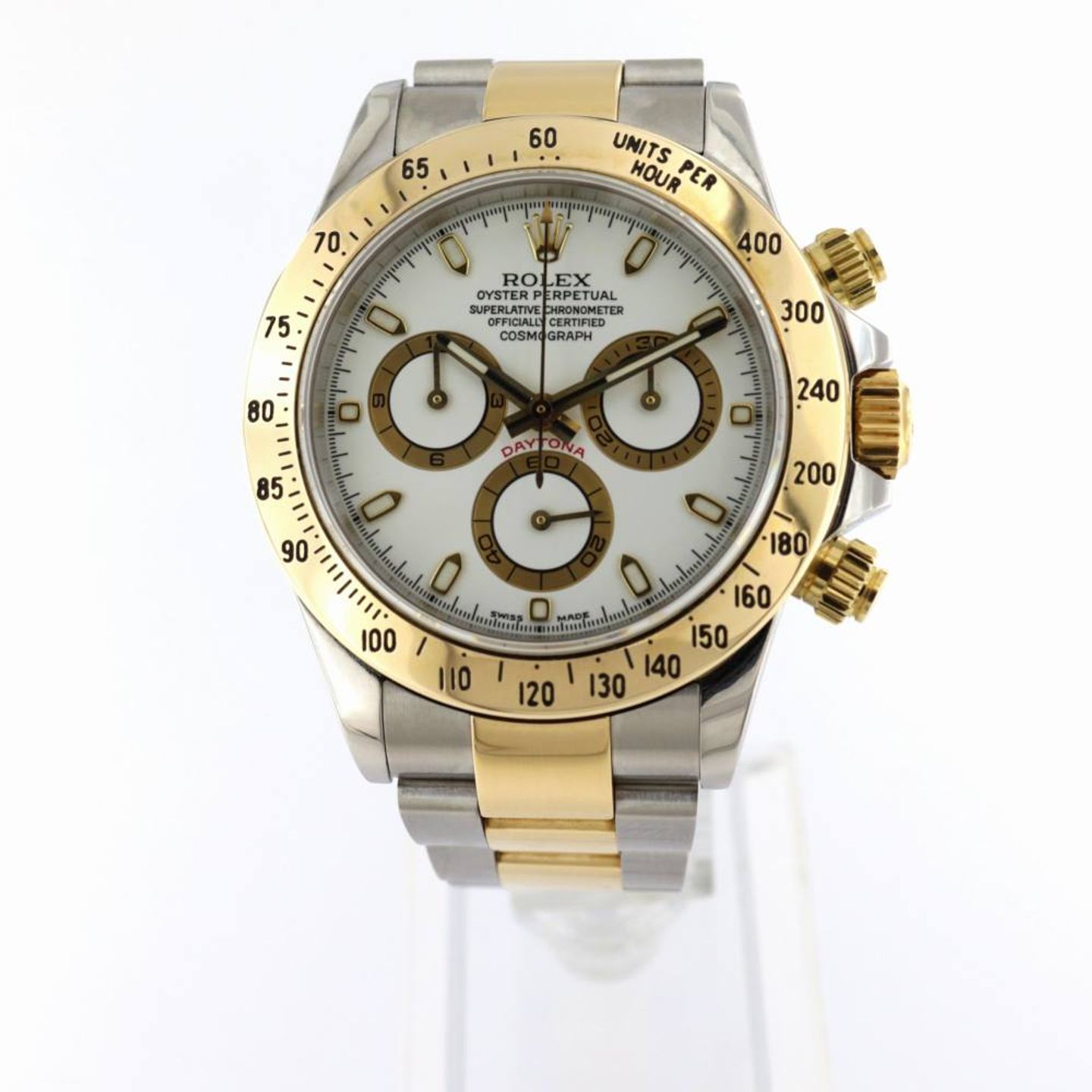 Rolex Daytona 116523 (2001) - 40mm Goud/Staal (1/6)