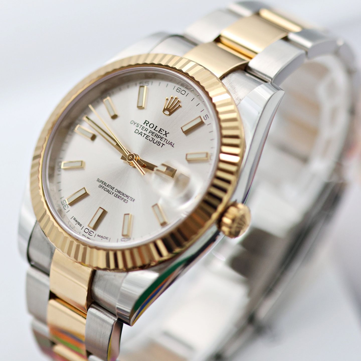 Rolex Datejust 41 126333 (Onbekend (willekeurig serienummer)) - 41mm Goud/Staal (2/8)