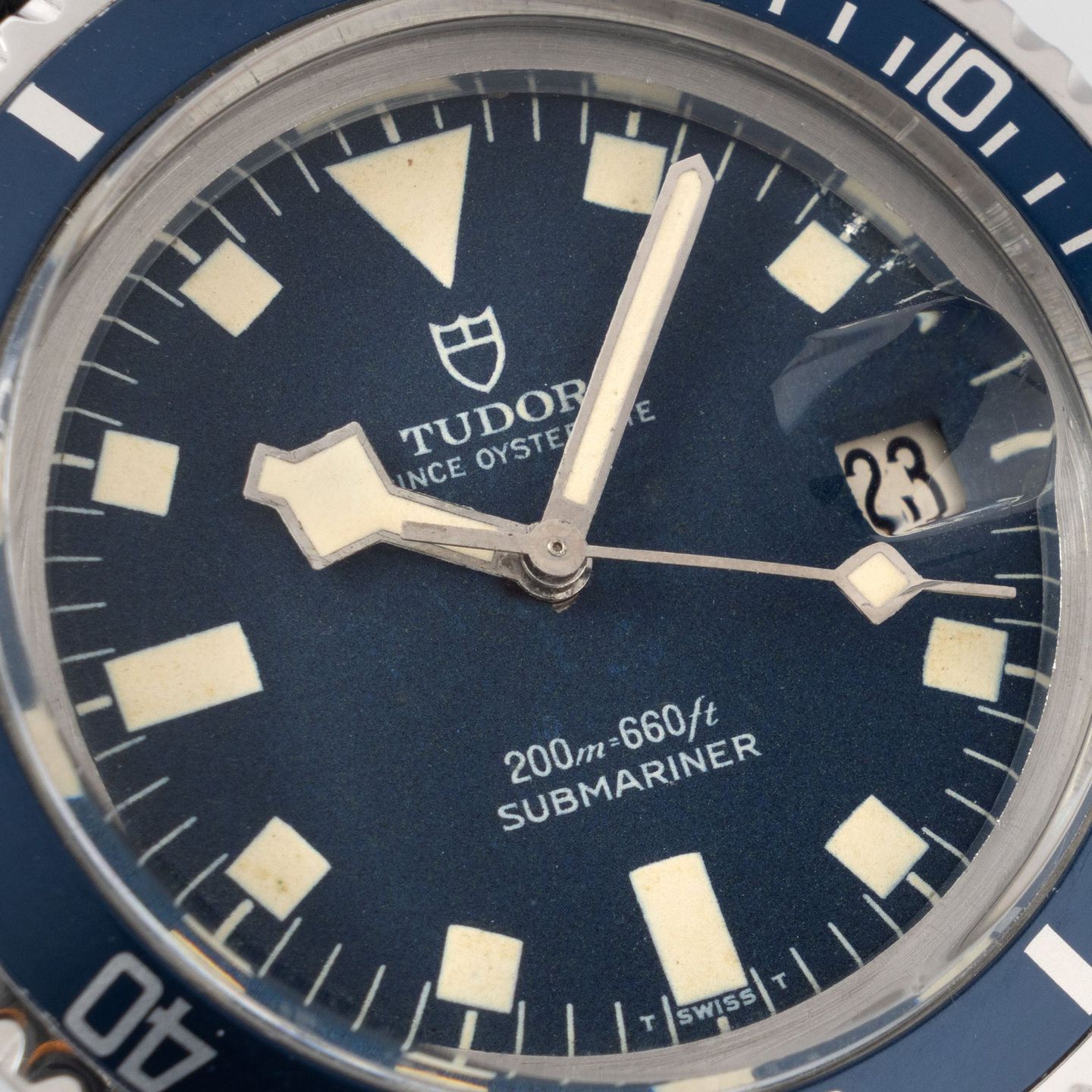 Tudor Submariner 9411/0 (1978) - Blue dial 40 mm Steel case (5/8)