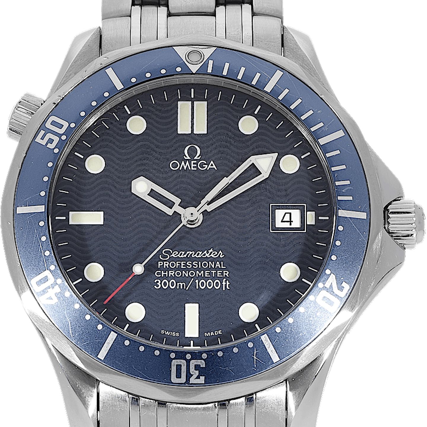 Omega Seamaster 168.1623 (Unknown (random serial)) - Blue dial 41 mm Steel case (1/5)