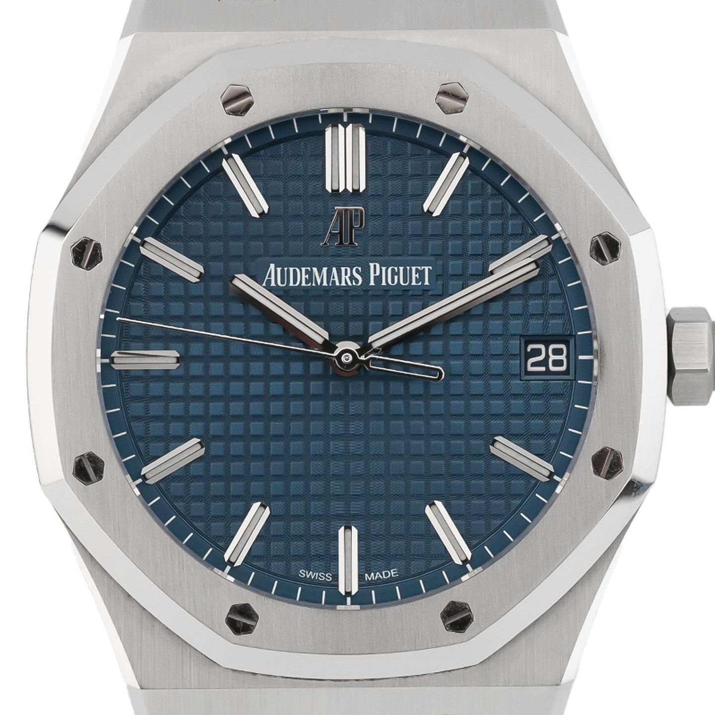 Audemars Piguet Royal Oak 15500ST.OO.1220ST.01 (2020) - Blue dial 41 mm Steel case (2/6)