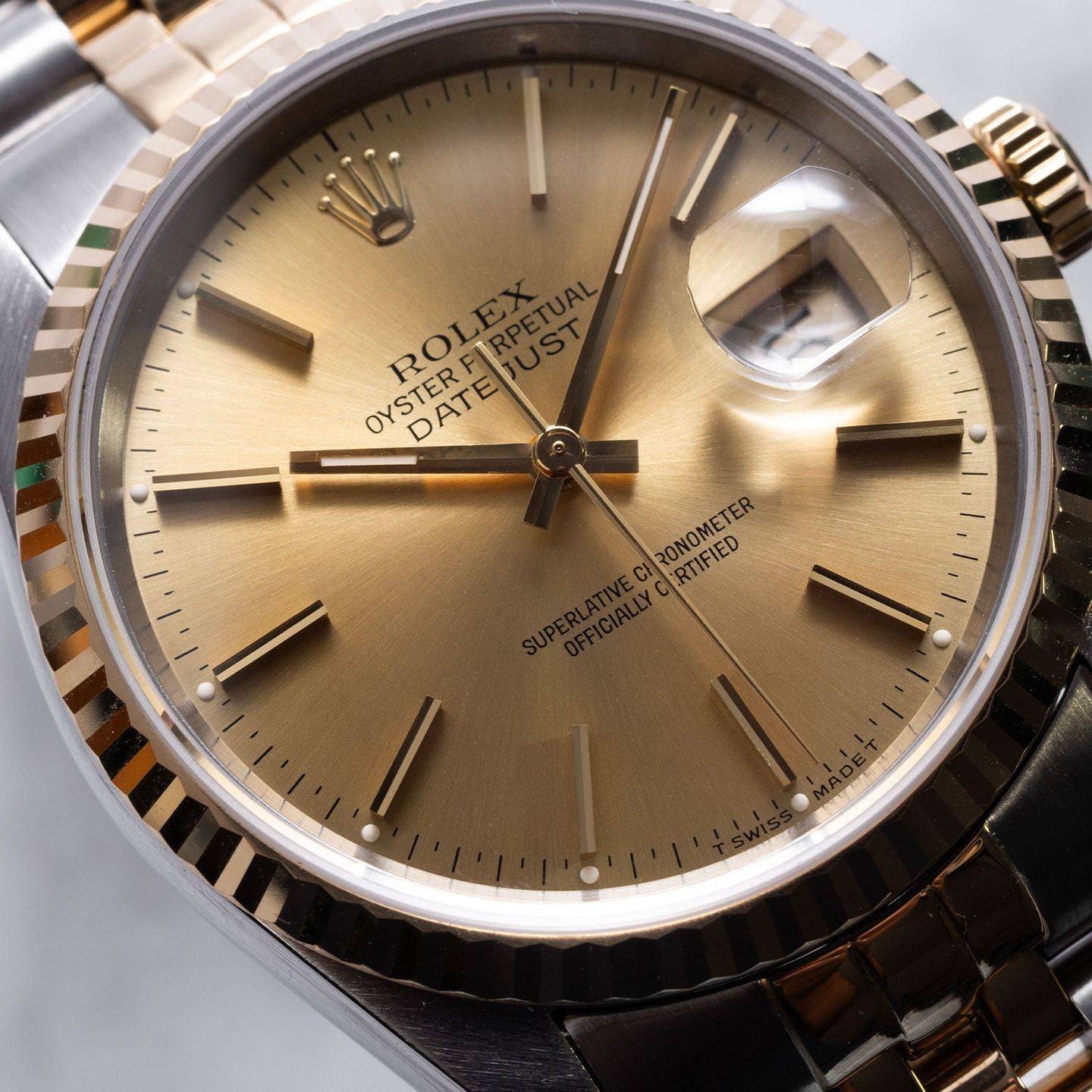 Rolex Datejust 36 16233 (1994) - 36 mm Gold/Steel case (2/3)