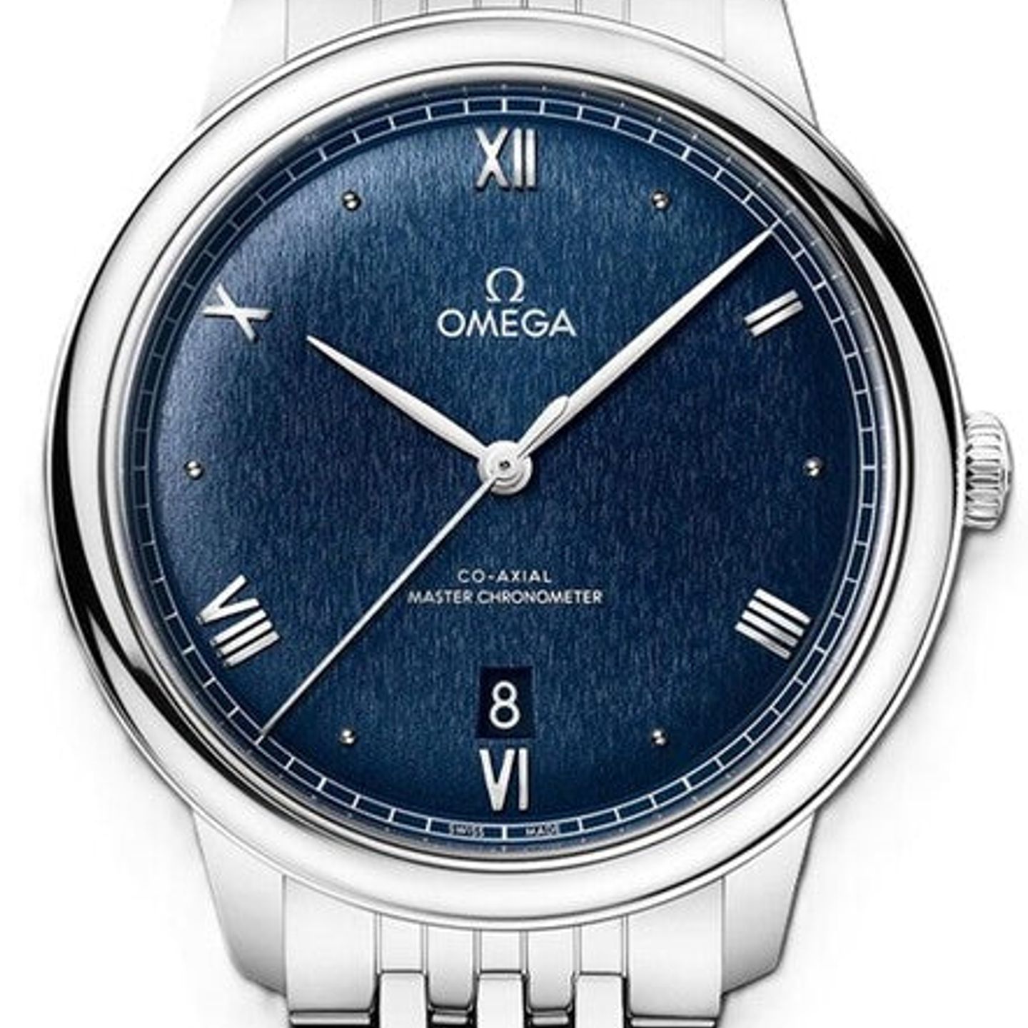 Omega De Ville 434.10.40.20.03.001 (2025) - Blauw wijzerplaat 40mm Staal (1/1)