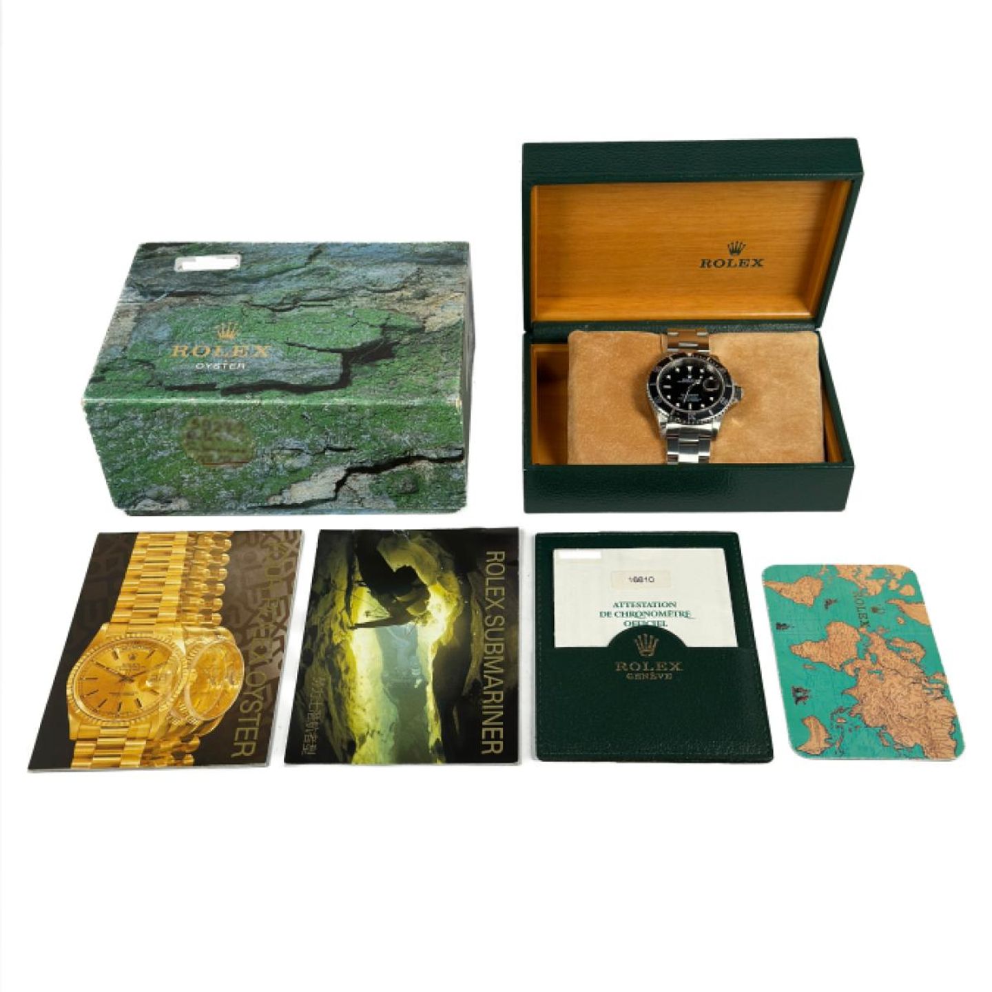 Rolex Submariner Date 16610 (2000) - Zwart wijzerplaat 40mm Staal (5/5)