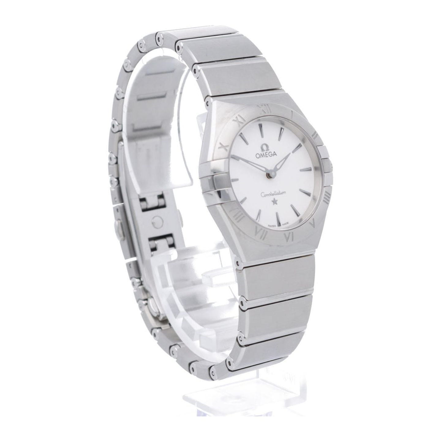 Omega Constellation Quartz 131.10.28.60.02.001 (2020) - Silver dial 28 mm Steel case (7/7)