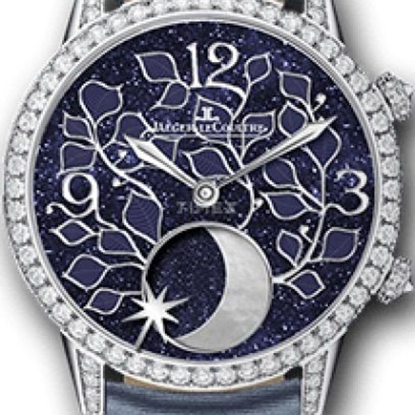 Jaeger-LeCoultre Rendez-Vous Q35334E1 (2024) - Blauw wijzerplaat 39mm Witgoud (1/8)