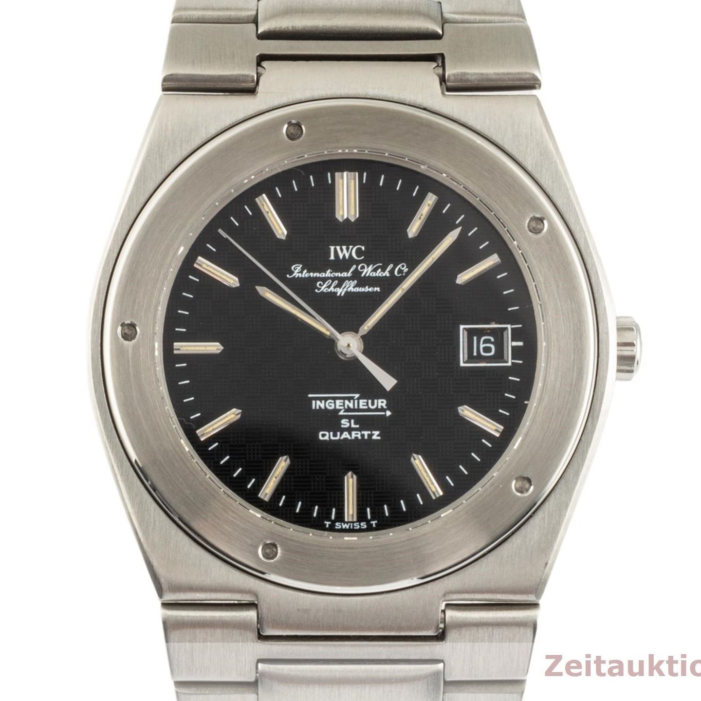 IWC Ingenieur Automatic IW323303 (Unknown (random serial)) - Silver dial 43 mm Rose Gold case (8/8)