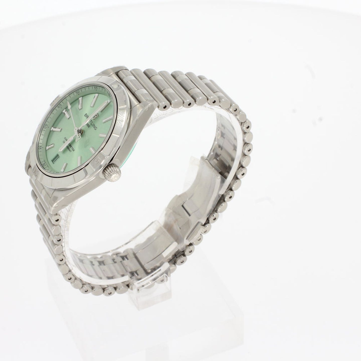 Breitling Chronomat 36 A10380101L1A1 (2024) - Groen wijzerplaat 36mm Staal (2/4)