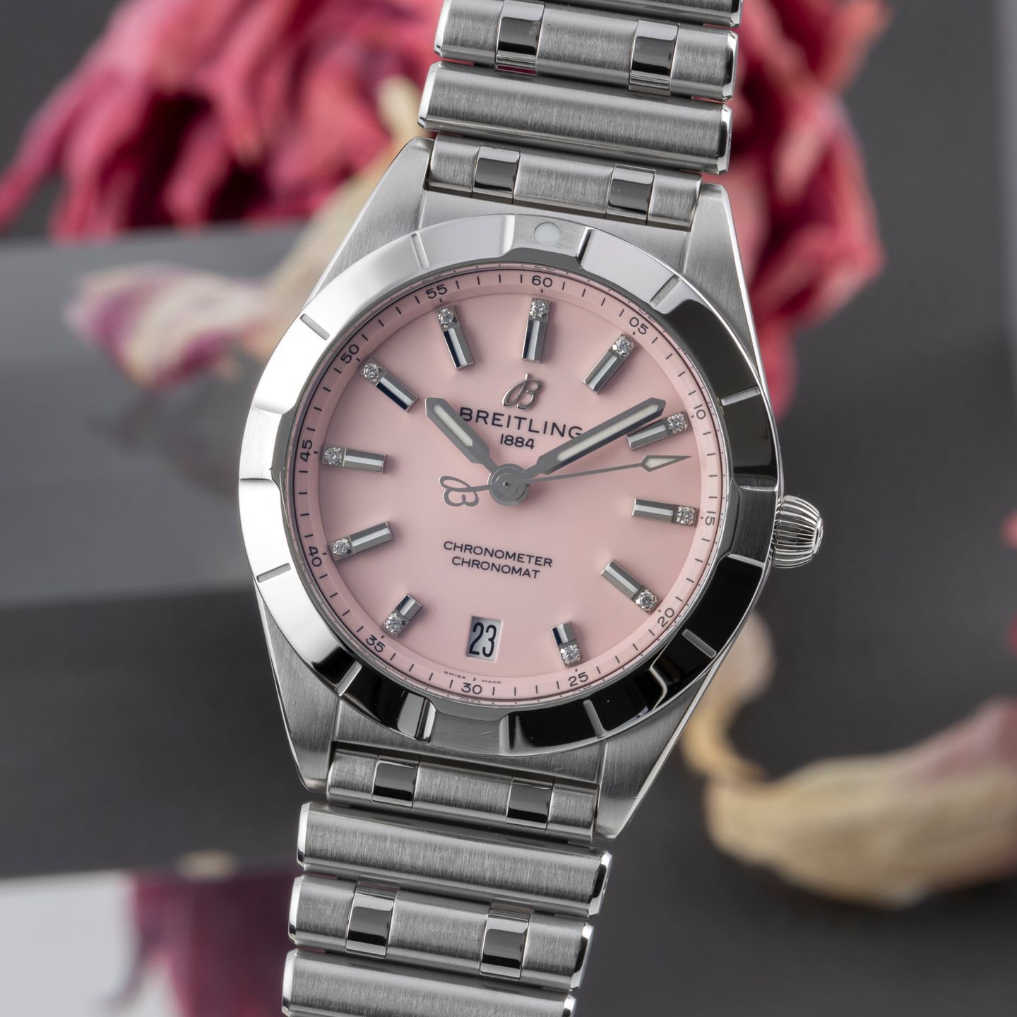 Breitling Chronomat A77310 (Unknown (random serial)) - 32 mm Steel case (3/8)