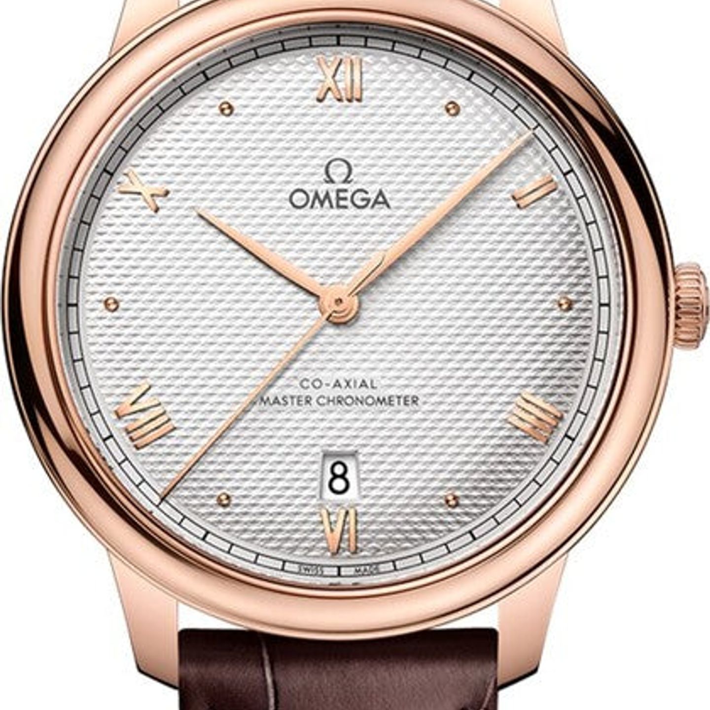 Omega De Ville 434.53.40.20.02.001 (2026) - Silver dial 40 mm Rose Gold case (1/1)