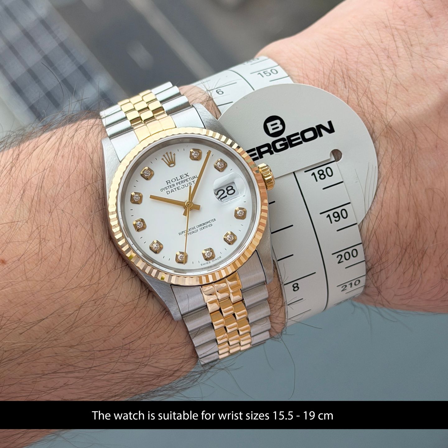 Rolex Datejust 36 16233 (2001) - 36mm Goud/Staal (2/8)