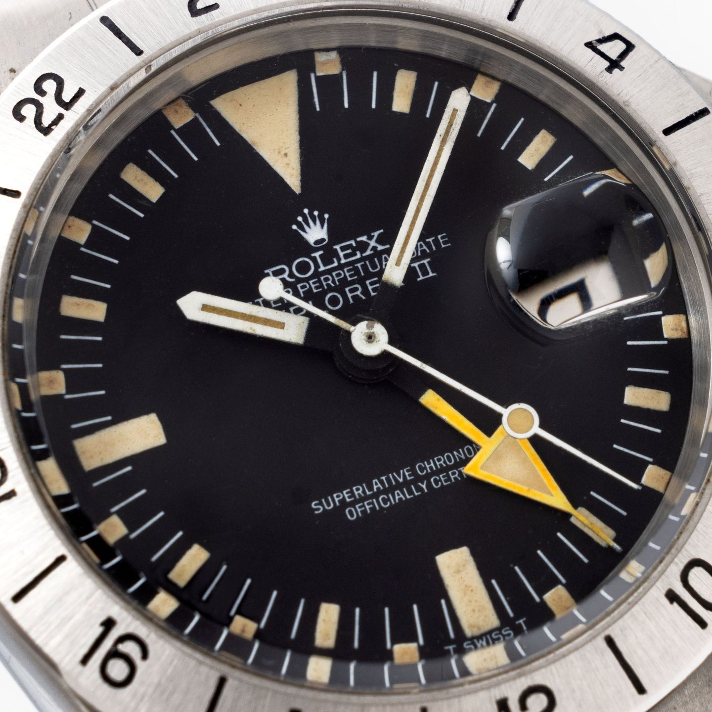 Rolex Explorer II 1655 (1977) - Black dial 40 mm Steel case (4/8)