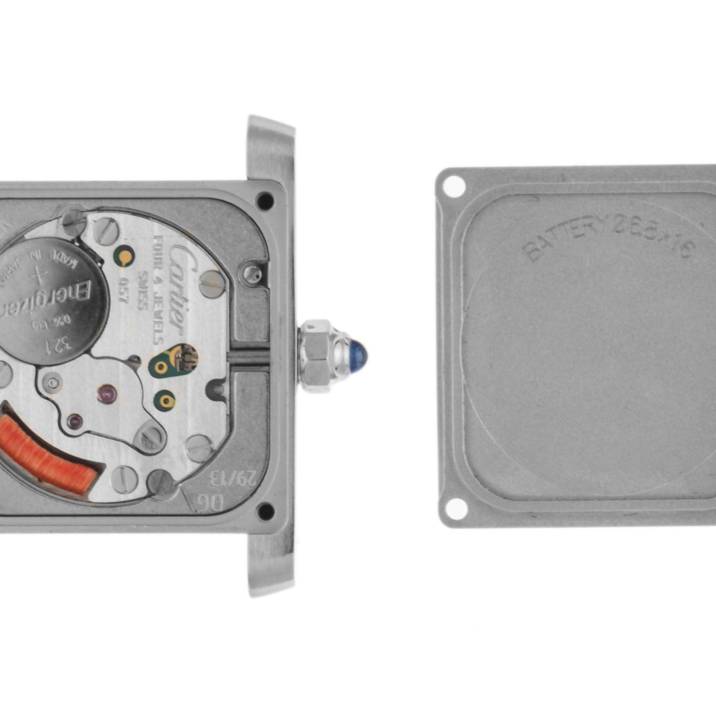 Cartier Tank Française 3217 (2016) - 20 mm Steel case (8/8)