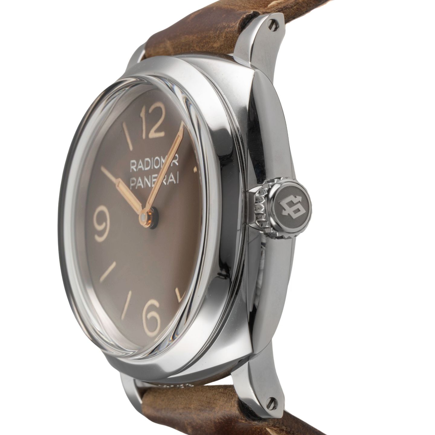 Panerai Special Editions PAM00662 (Unknown (random serial)) - Brown dial 47 mm Steel case (6/8)