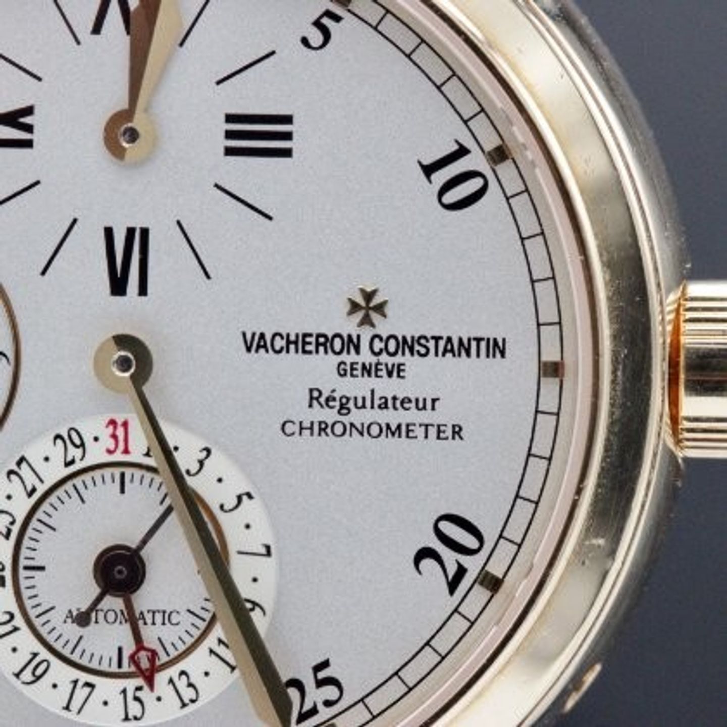 Vacheron Constantin Malte 42005/000J-8901 (2001) - White dial 38 mm Rose Gold case (8/8)