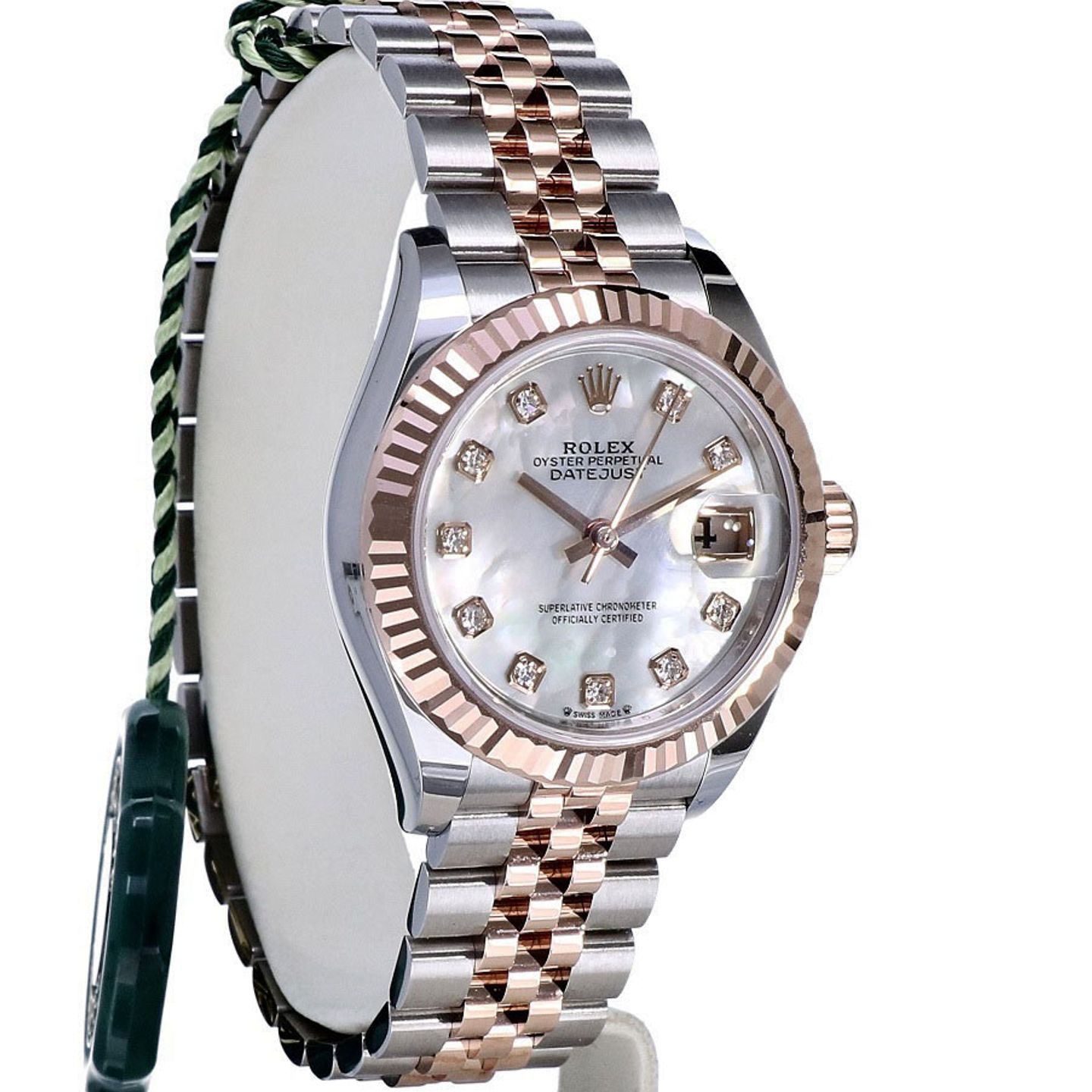 Rolex Lady-Datejust 279171 (2023) - Pearl dial 28 mm Steel case (5/8)