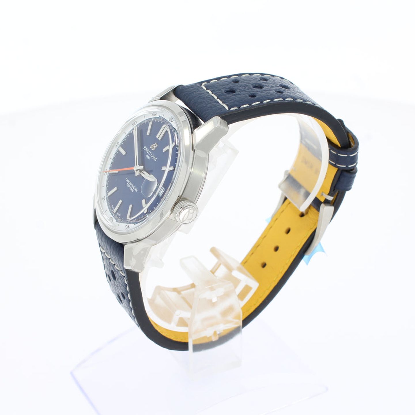 Breitling Top Time AB3113A71C1X1 (2025) - Blue dial 38 mm Steel case (3/5)