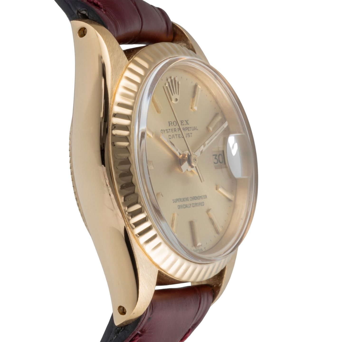Rolex Datejust 6904 (1973) - 26mm Geelgoud (7/8)