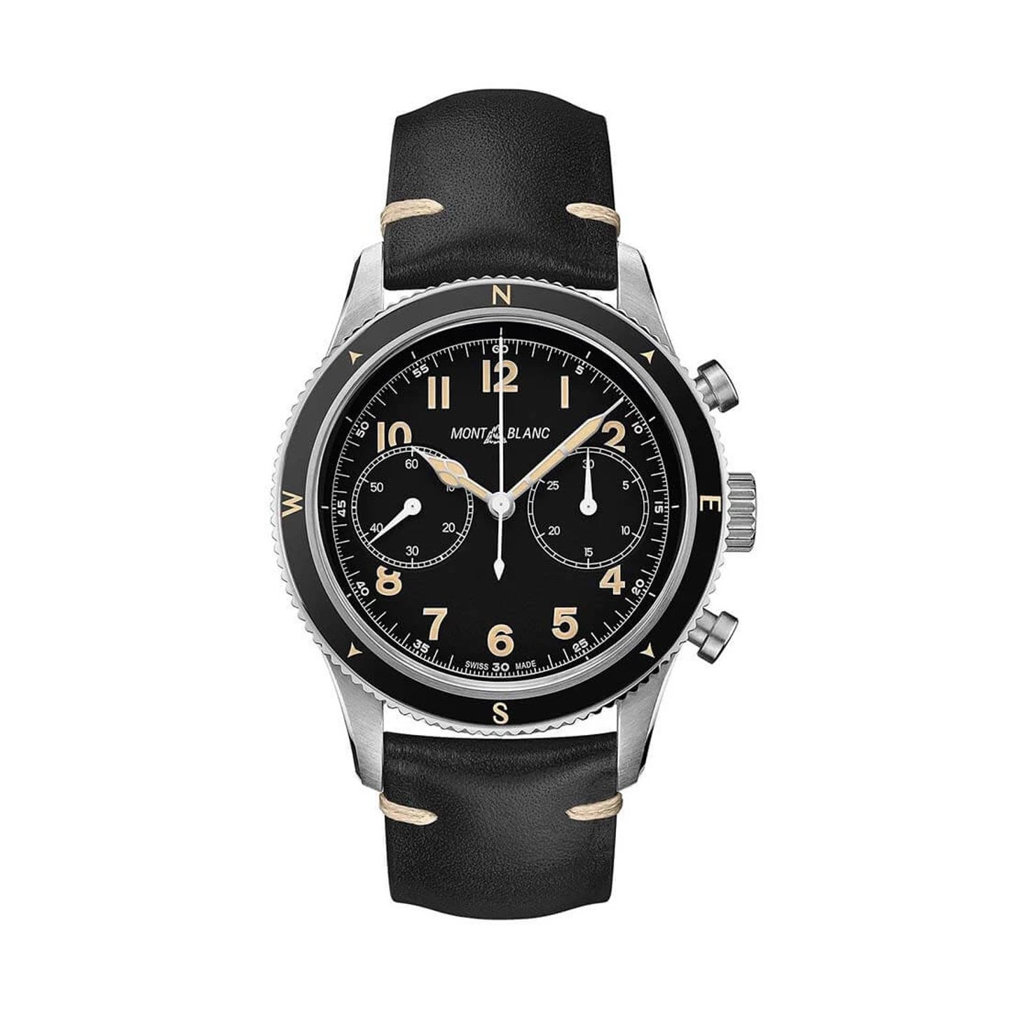 Montblanc 1858 126915 (2024) - Black dial 42 mm Steel case (3/3)