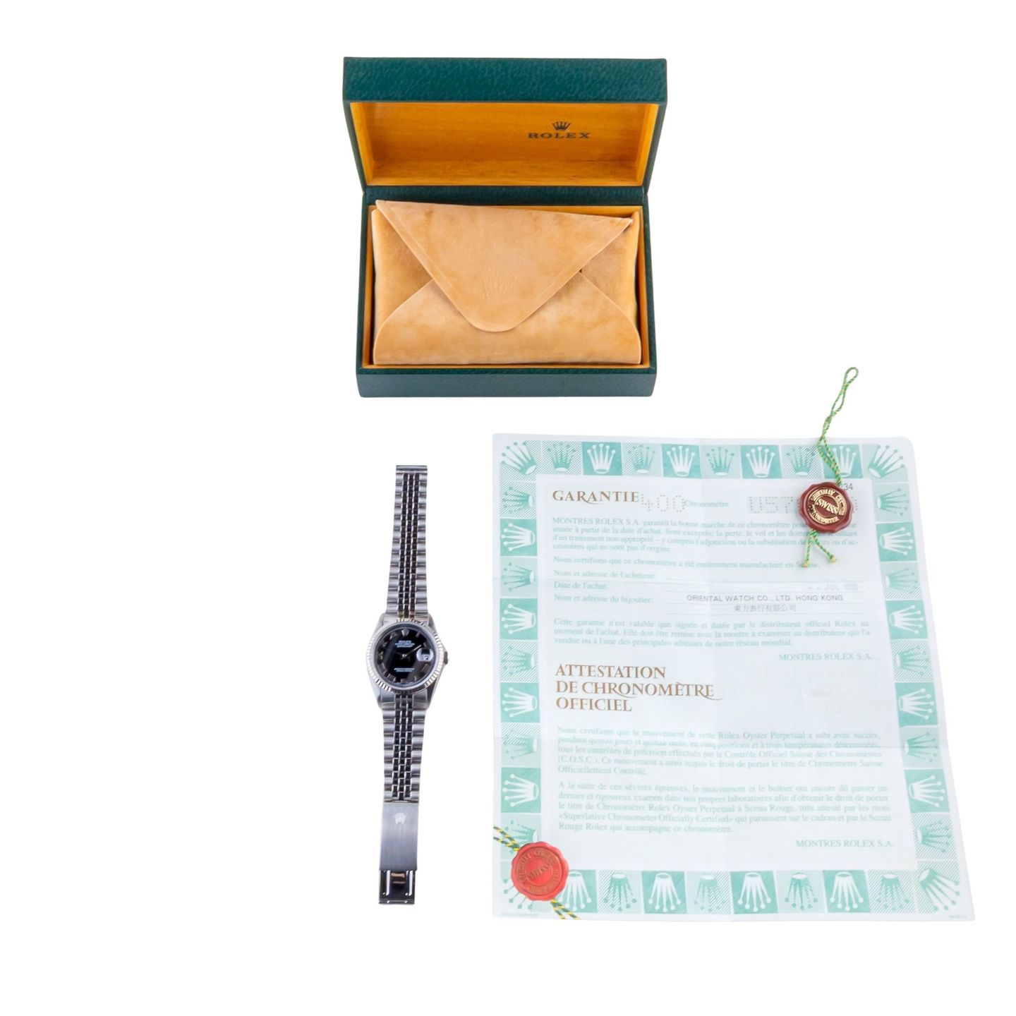 Rolex Datejust 36 16234 (1997) - 36 mm Steel case (8/8)