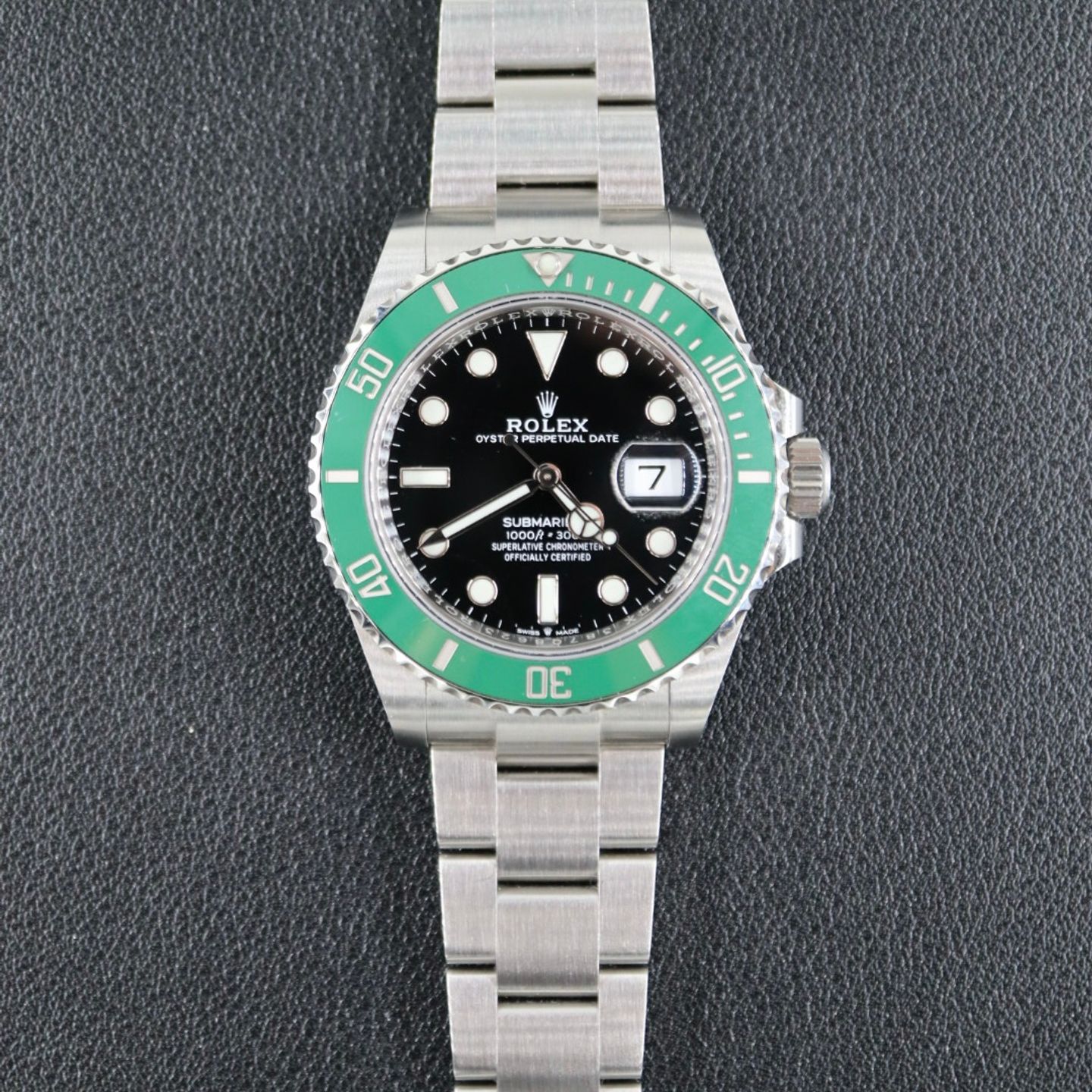 Rolex Submariner Date 126610LN (Onbekend (willekeurig serienummer)) - Zwart wijzerplaat 41mm Staal (1/7)