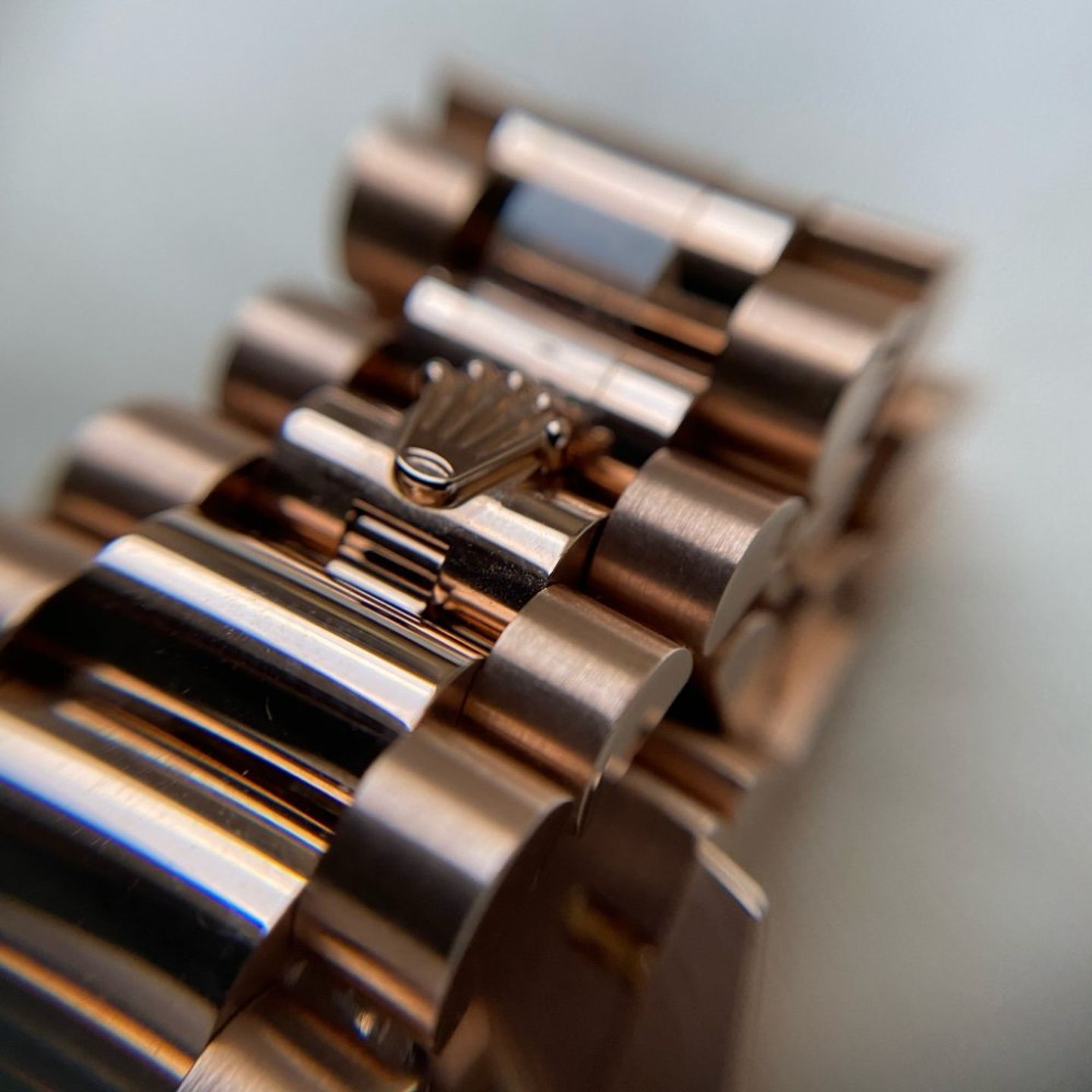 Rolex Day-Date 36 128345RBR (2020) - Diamond dial 36 mm Rose Gold case (3/3)