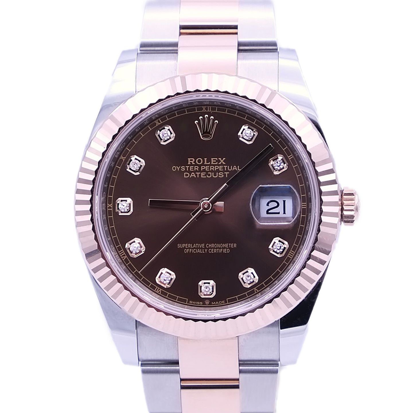 Rolex Datejust 41 126331 (2024) - Brown dial 41 mm Steel case (1/1)