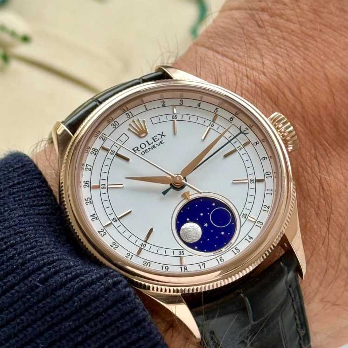 Rolex Cellini Moonphase 50535 - (6/8)