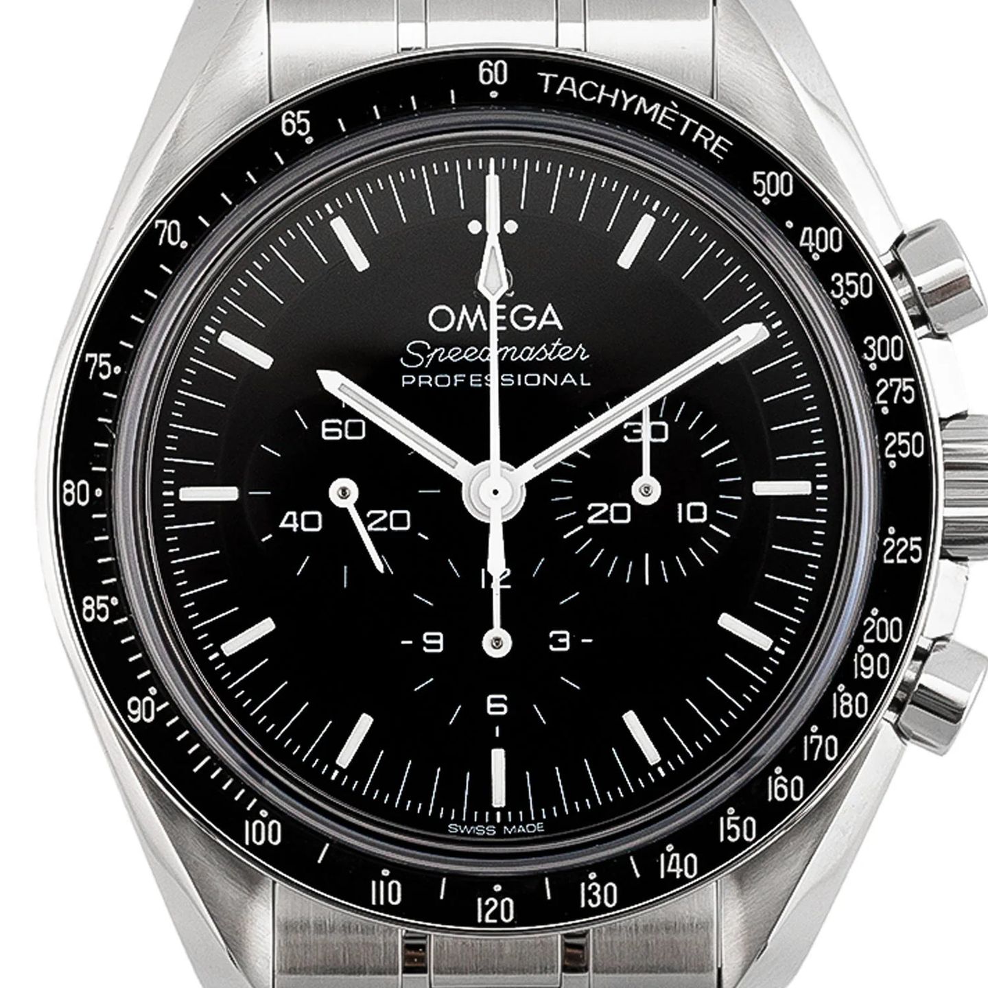 Omega Speedmaster Professional Moonwatch 310.30.42.50.01.002 (2021) - Black dial 42 mm Steel case (2/5)