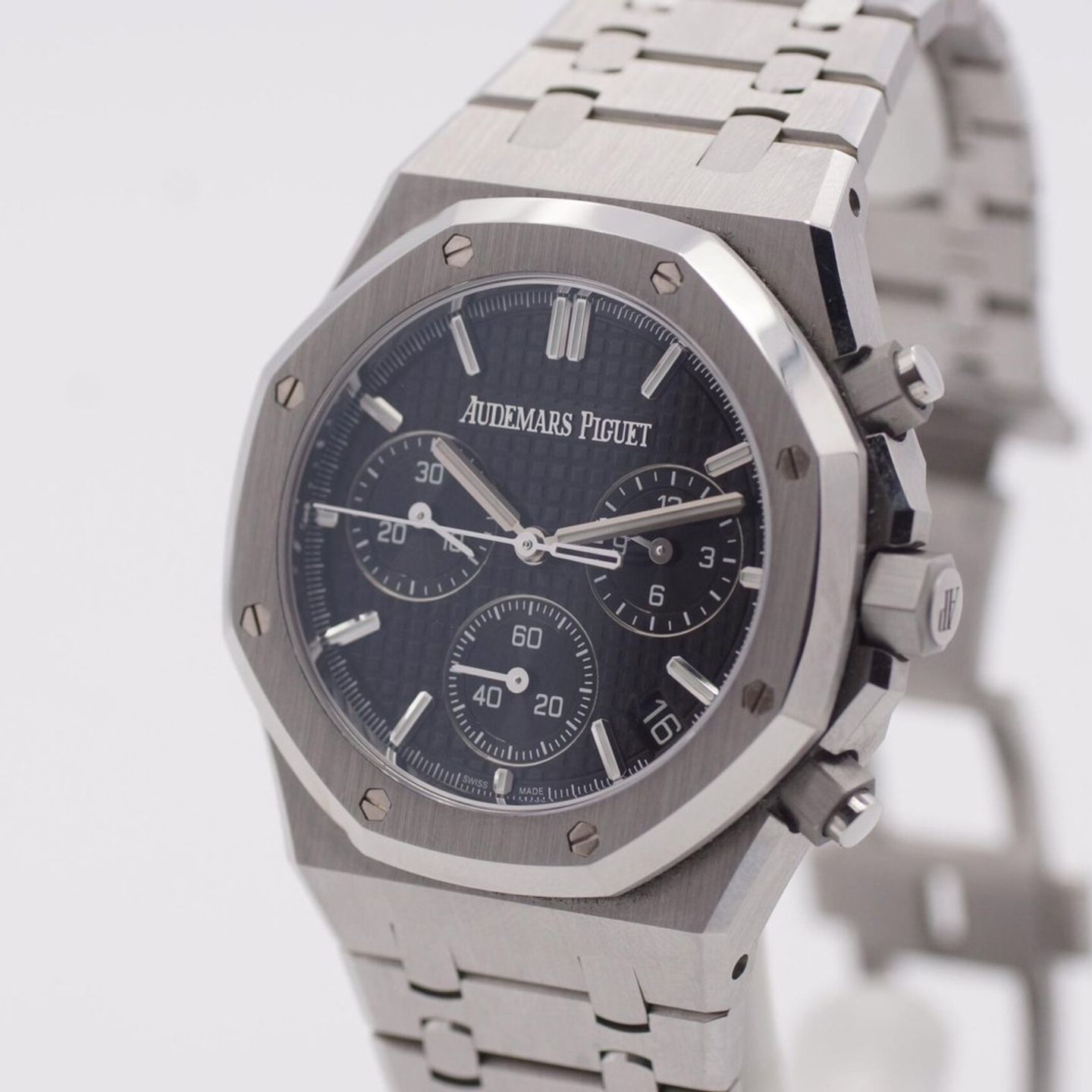 Audemars Piguet Royal Oak Chronograph 26240ST (2022) - Black dial 41 mm Steel case (4/8)