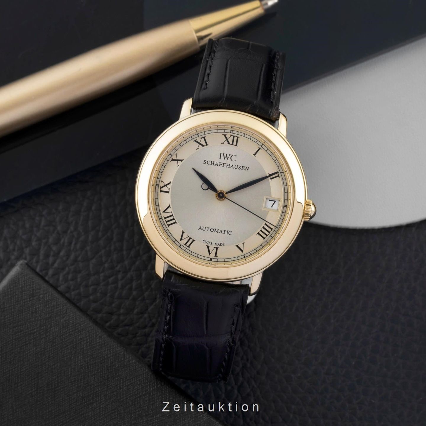 IWC Portofino Automatic IW320901 (Onbekend (willekeurig serienummer)) - 35mm Geelgoud (3/8)