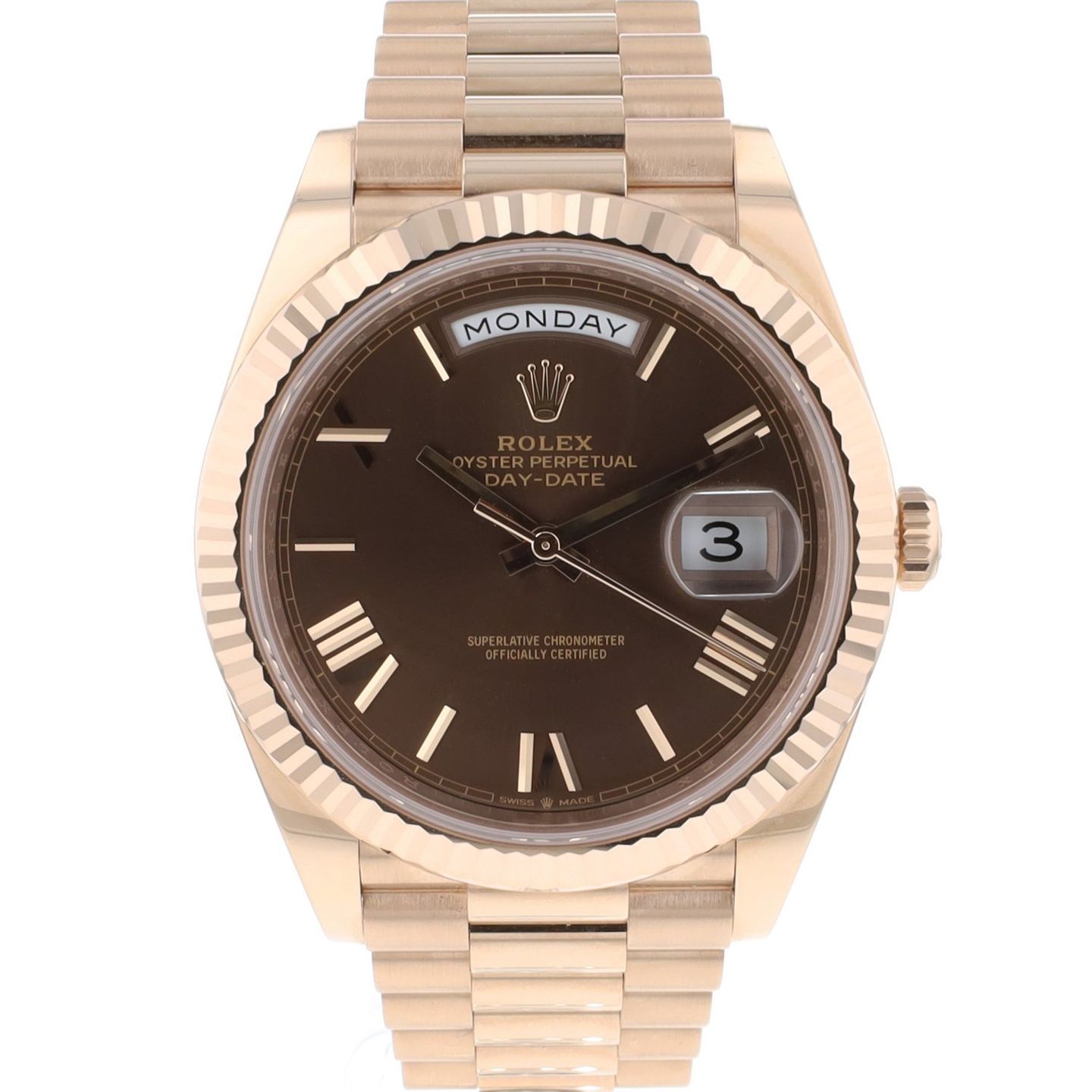 Rolex Day-Date 40 228235 (2026) - 40 mm Rose Gold case (1/4)