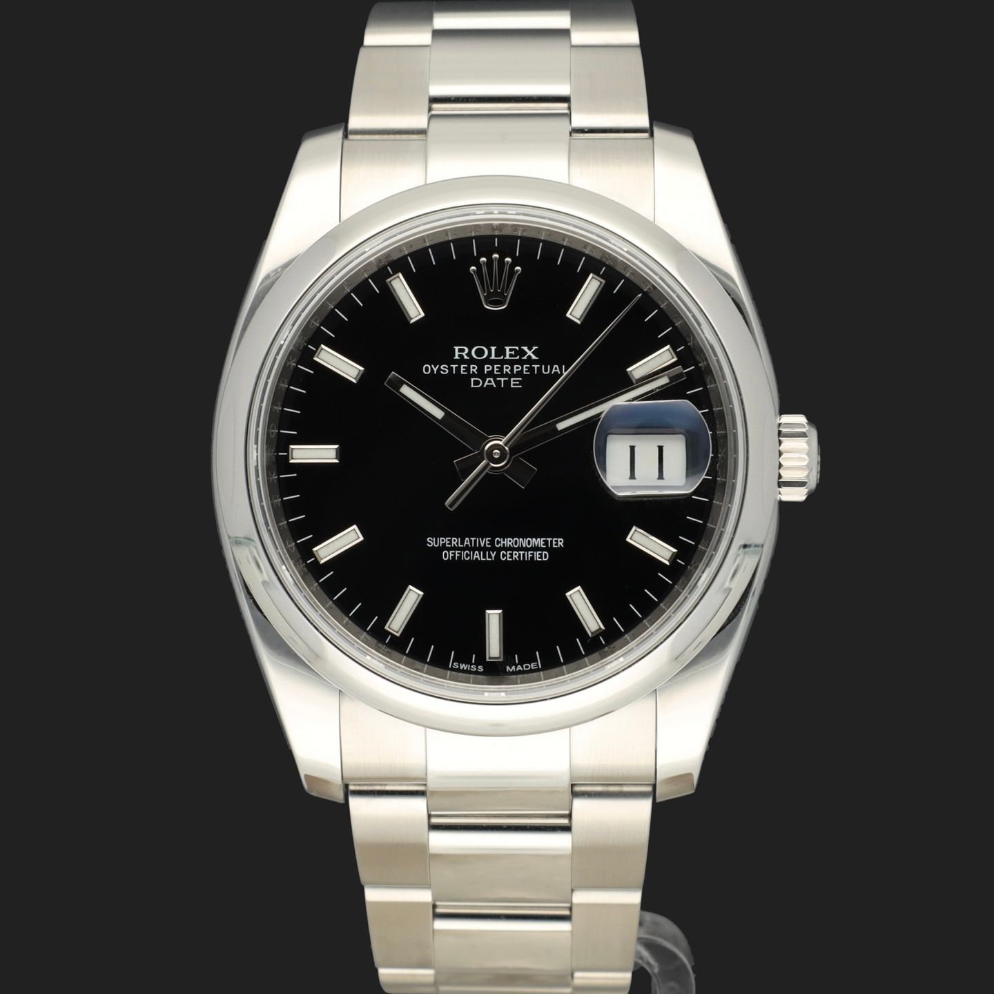 Rolex Oyster Perpetual Date 115200 - (3/8)