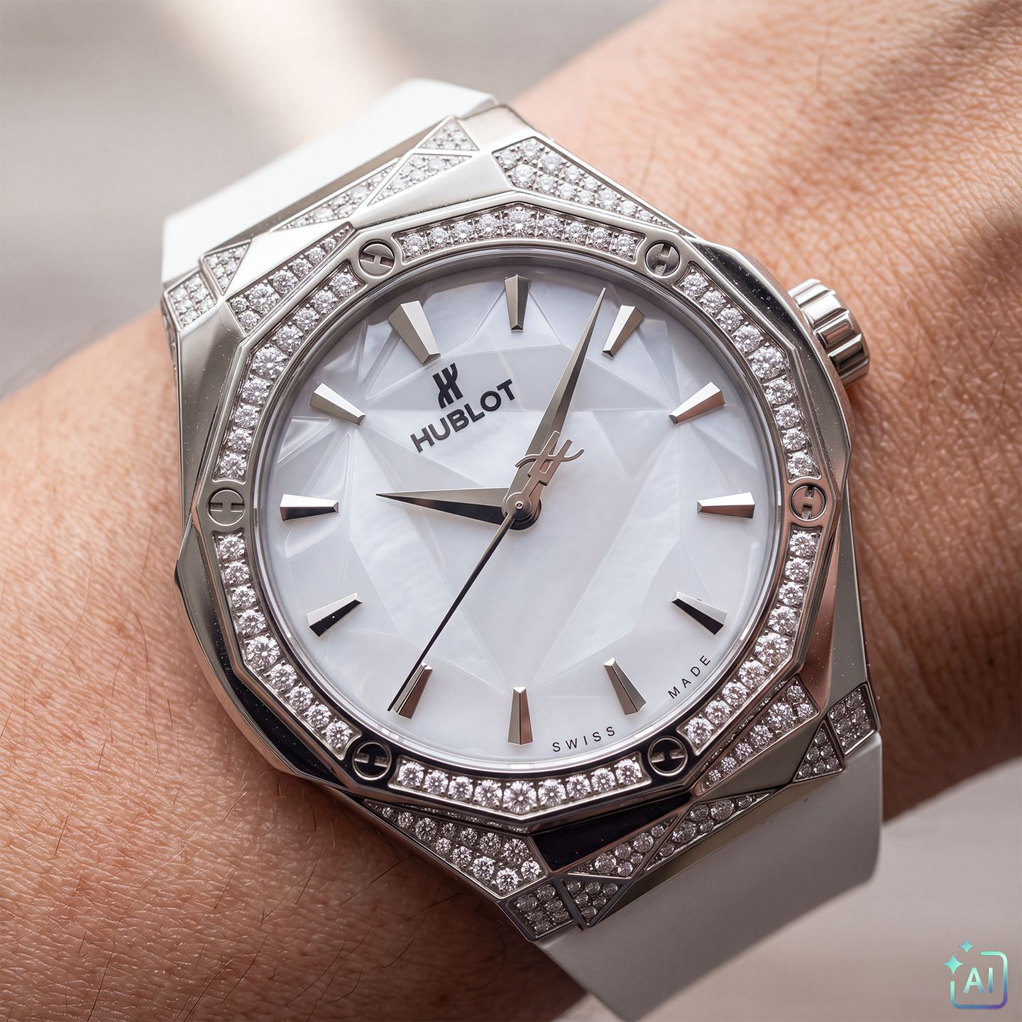 Hublot Classic Fusion 550.NS.2200.RW.1804.ORL20 - (4/5)