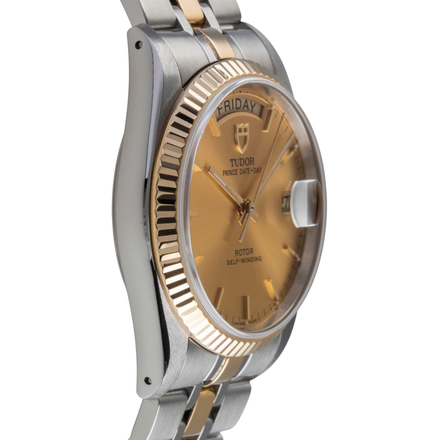 Tudor Prince Date 76213 (Onbekend (willekeurig serienummer)) - 36mm Goud/Staal (7/8)