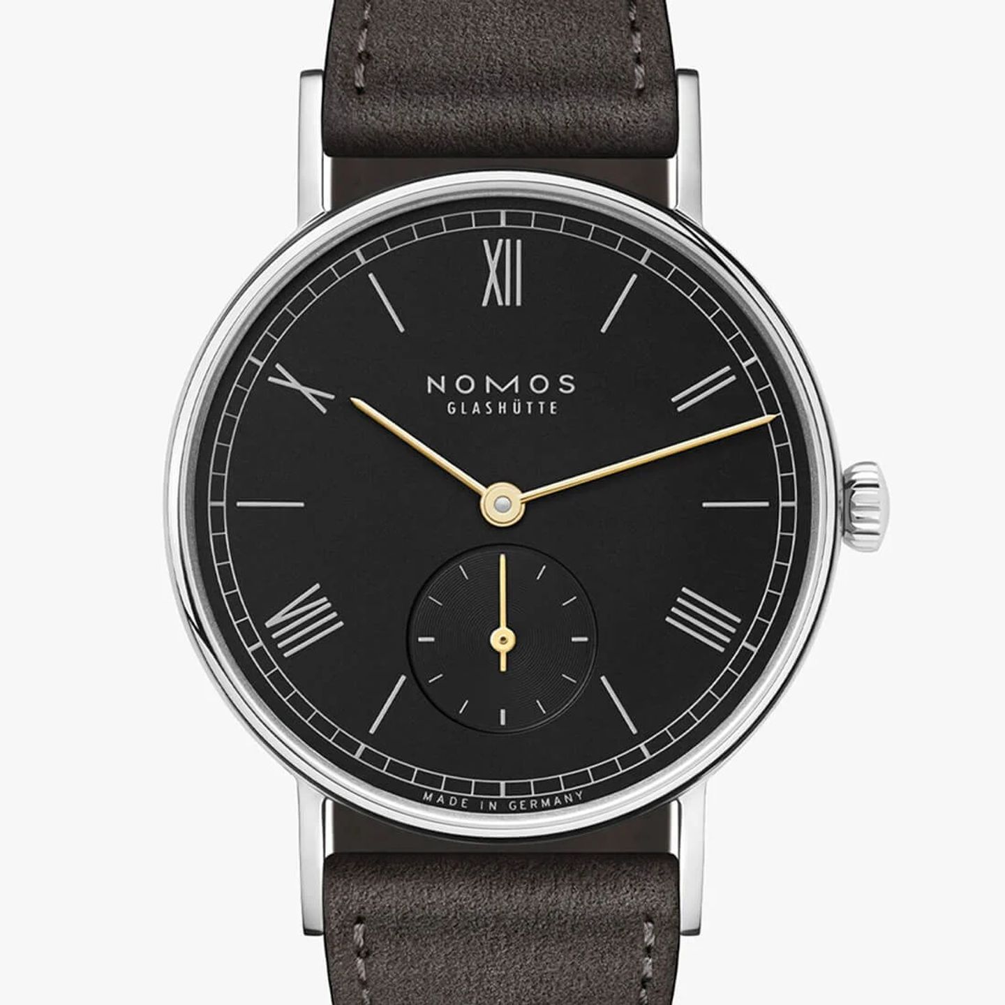 NOMOS Ludwig 33 226 (2024) - Zwart wijzerplaat 33mm Staal (2/3)