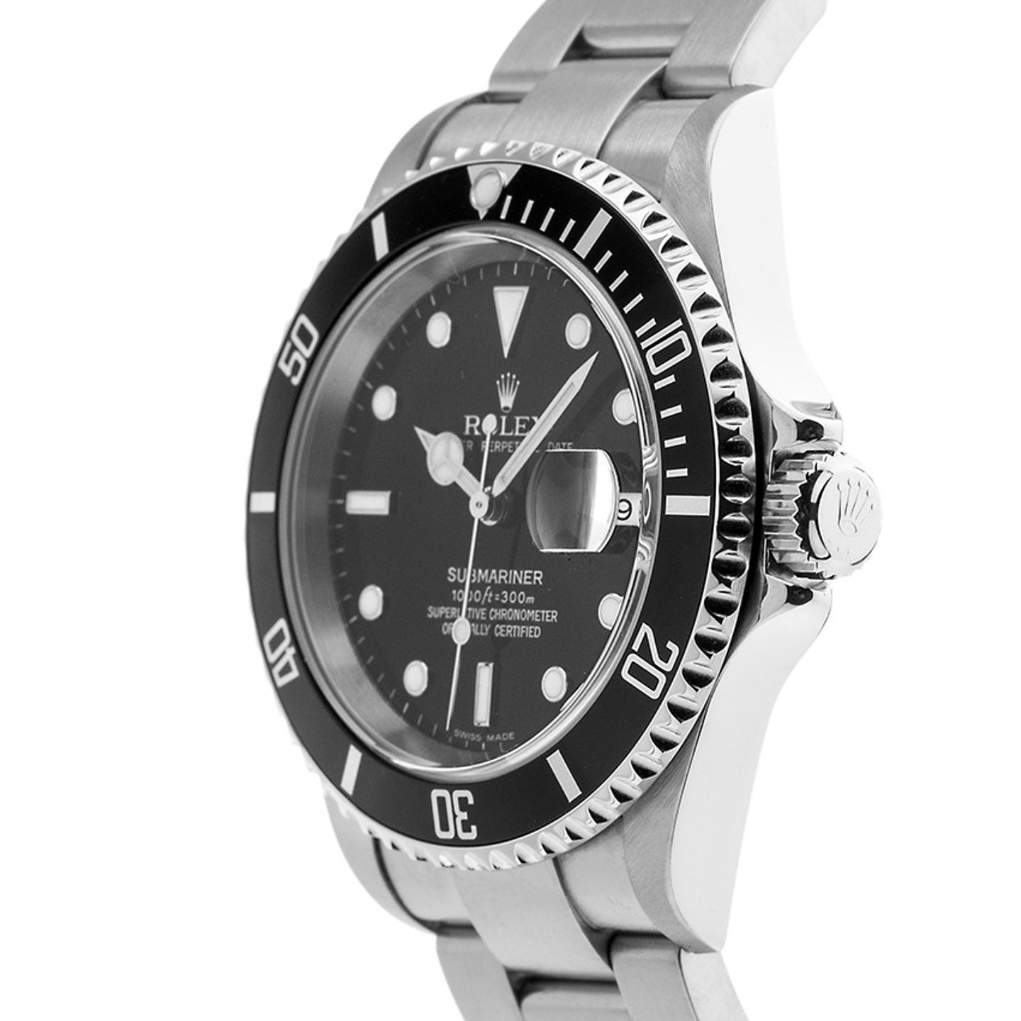 Rolex Submariner Date 16610 (2006) - 40mm Staal (4/8)