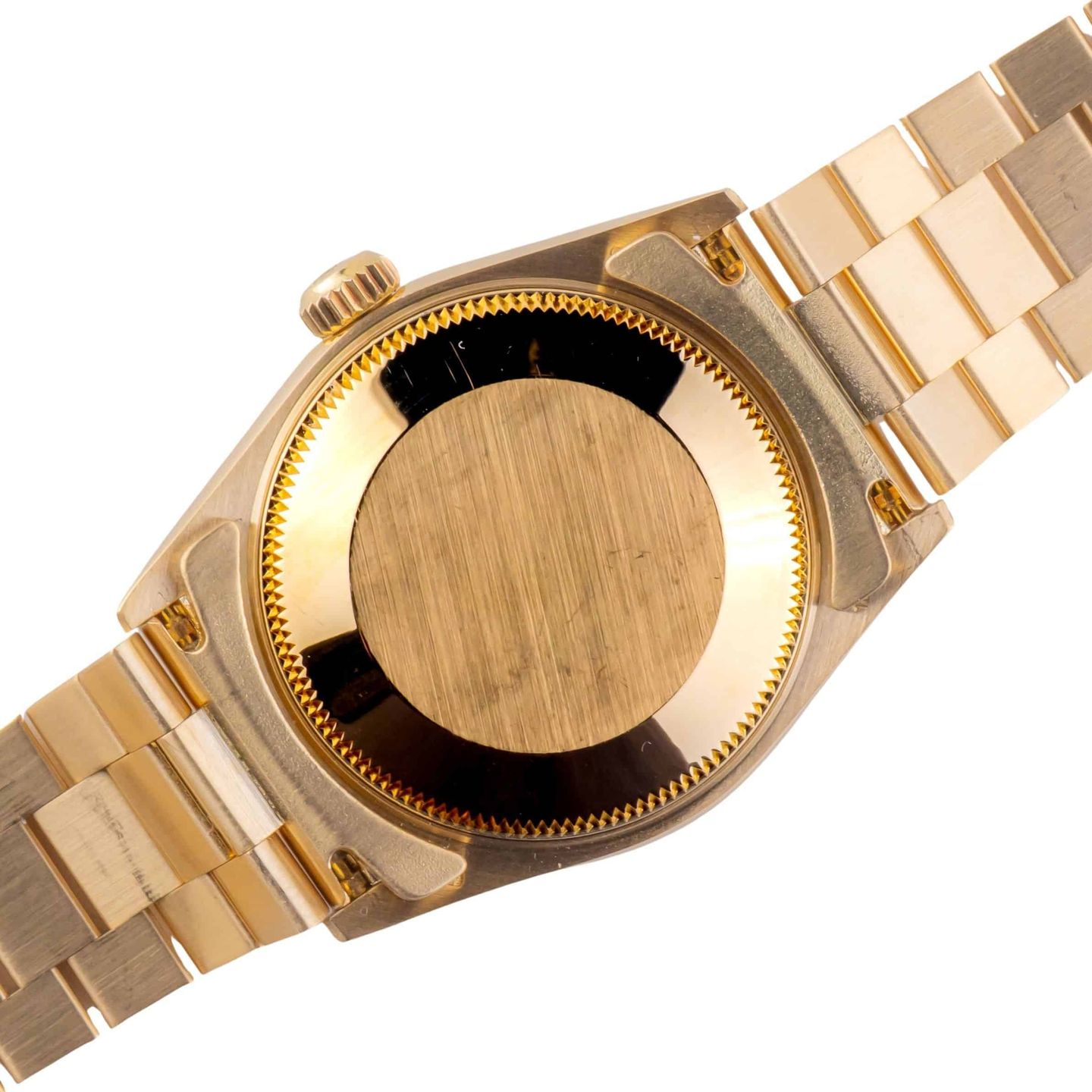 Rolex Datejust 31 68278 (1990) - Champagne dial 31 mm Yellow Gold case (4/8)