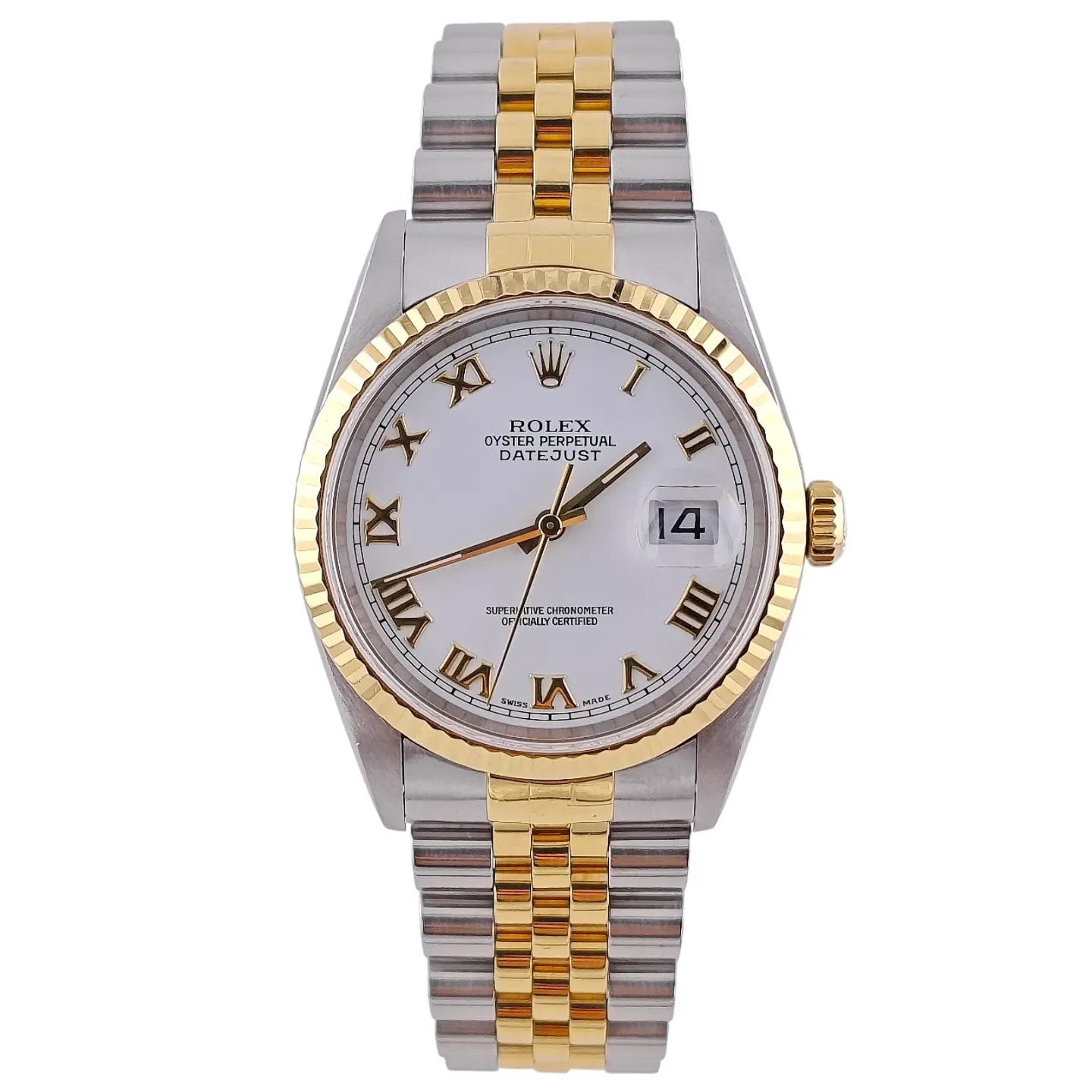 Rolex Datejust 31 68273 (Unknown (random serial)) - 31 mm Gold/Steel case (1/8)