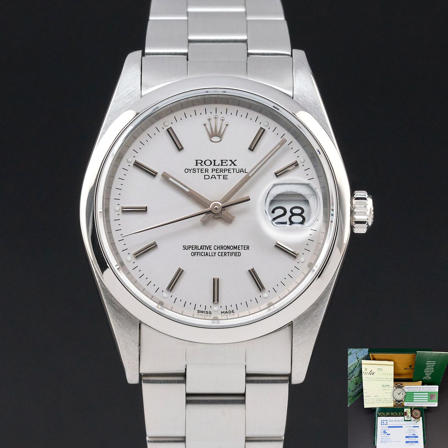 Rolex Oyster Perpetual Date 15200 - (1/8)
