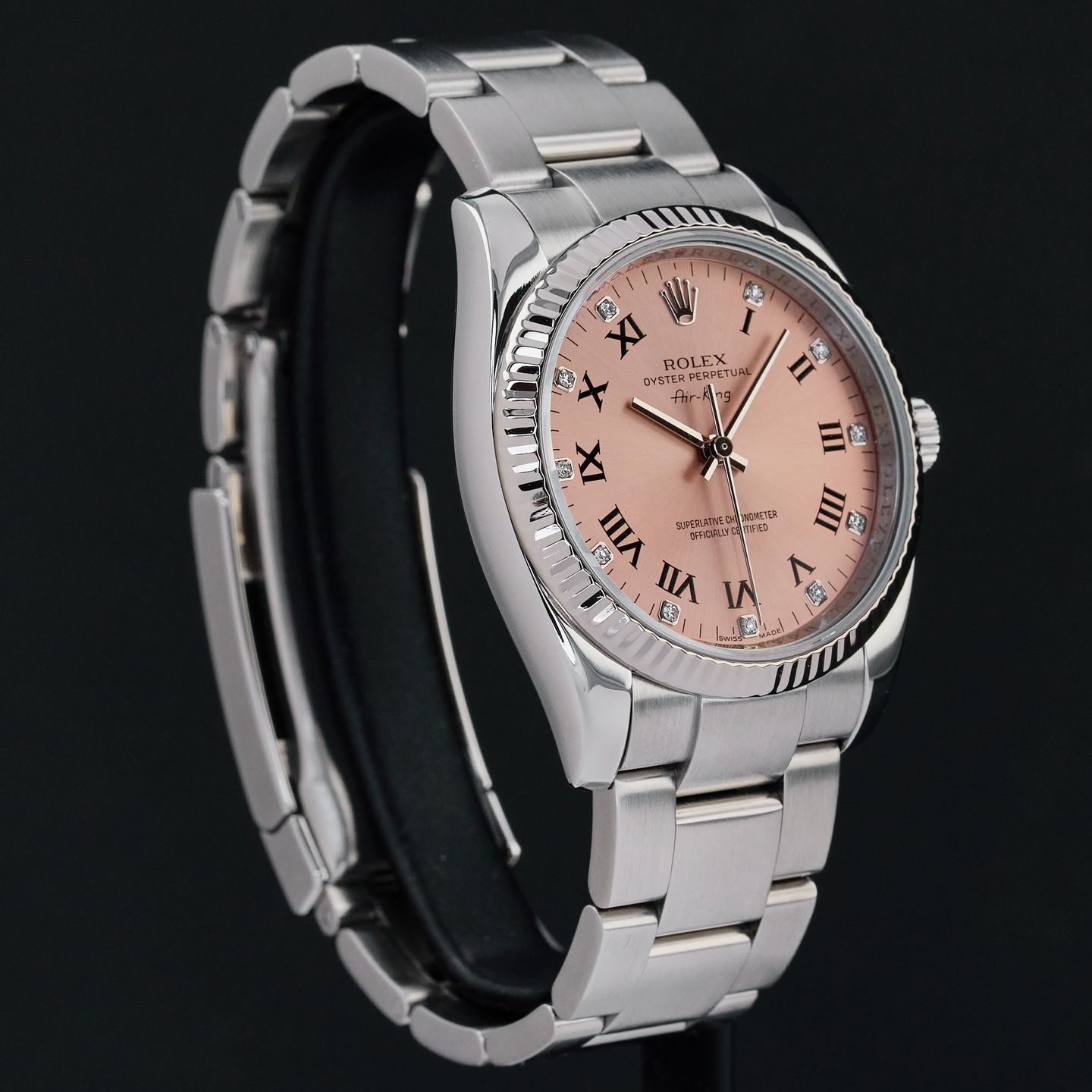 Rolex Air-King 114234 (2008) - 34mm Staal (4/7)