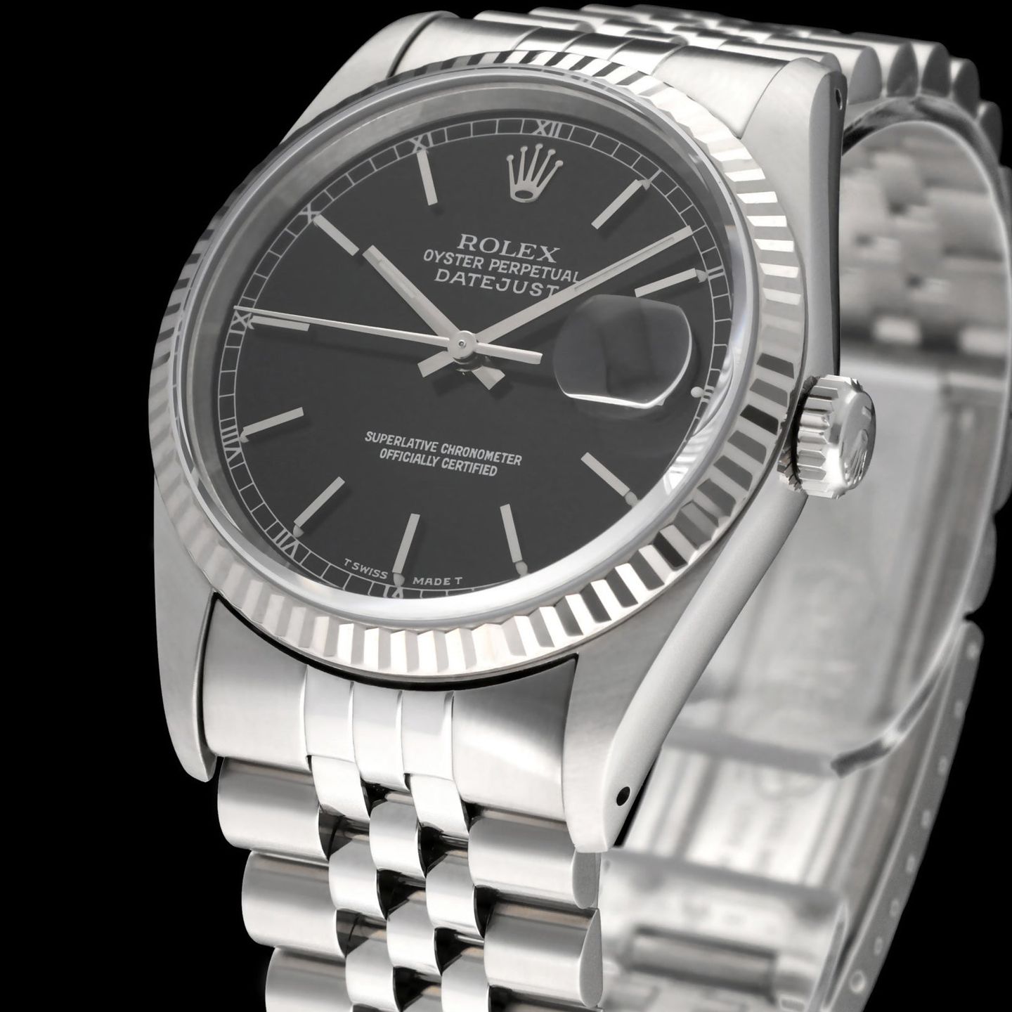 Rolex Datejust 36 16234 (1991) - 36 mm Steel case (7/8)