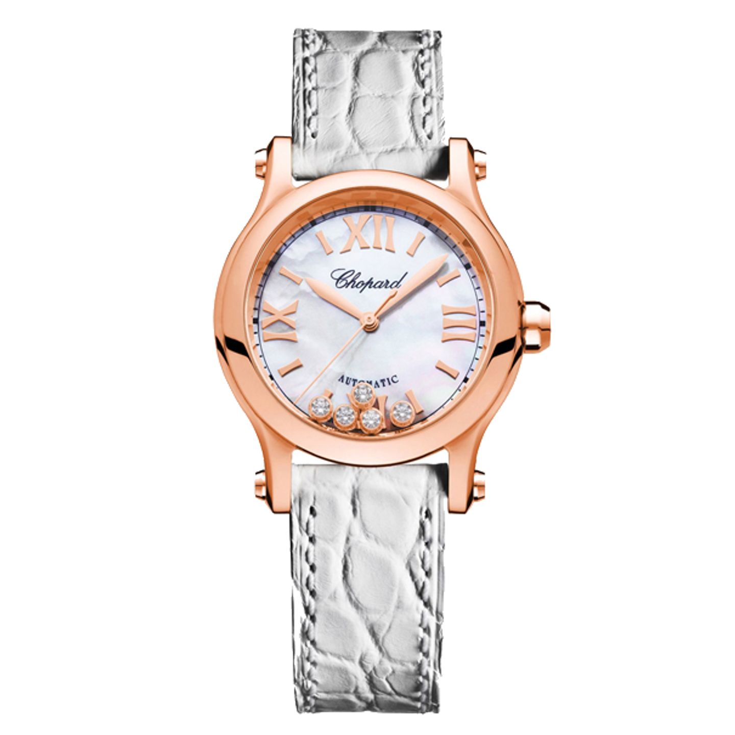 Chopard Happy Sport 274893-5009 (2026) - Pearl dial 30 mm Rose Gold case (1/1)