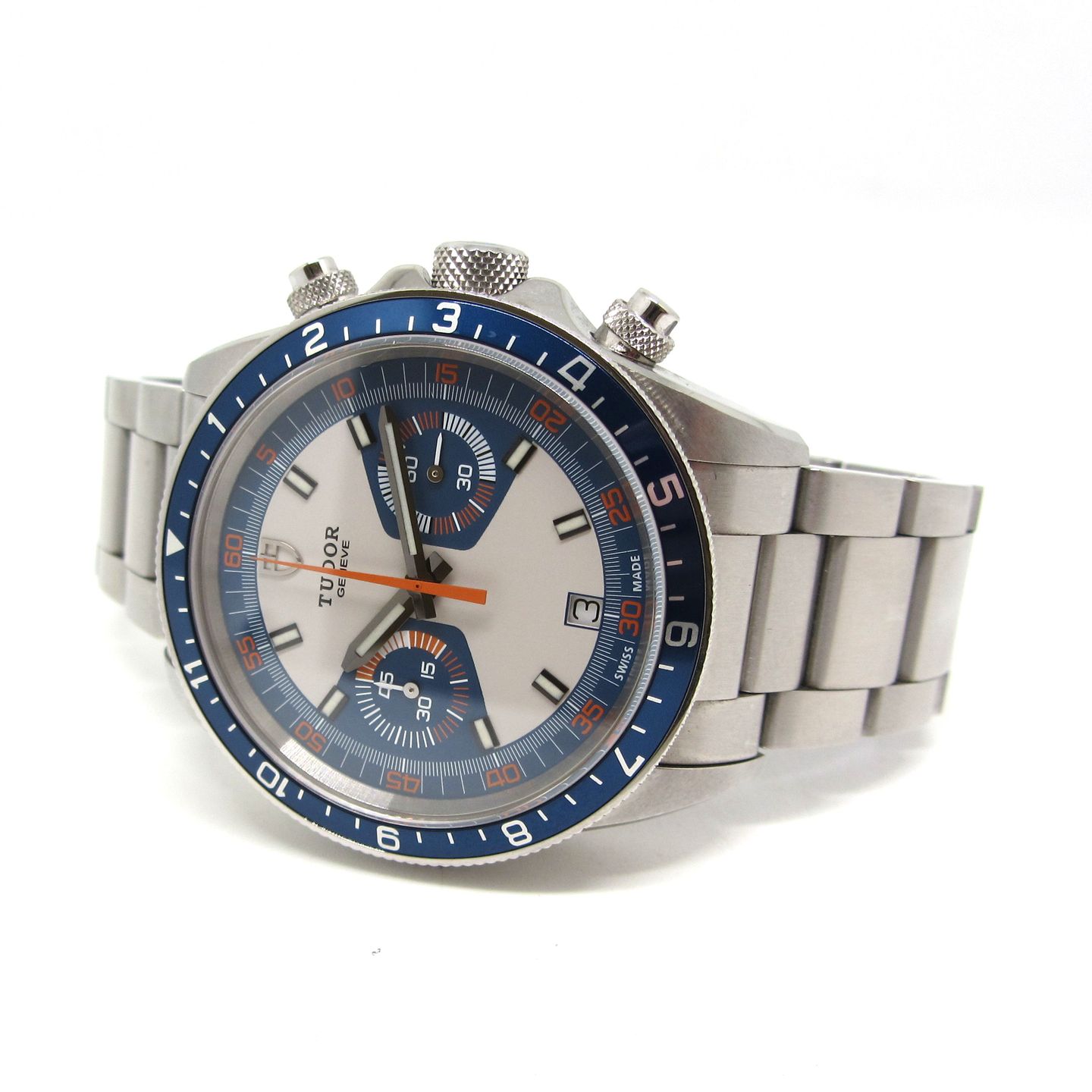Tudor Heritage Chrono Blue 70330B - (5/5)