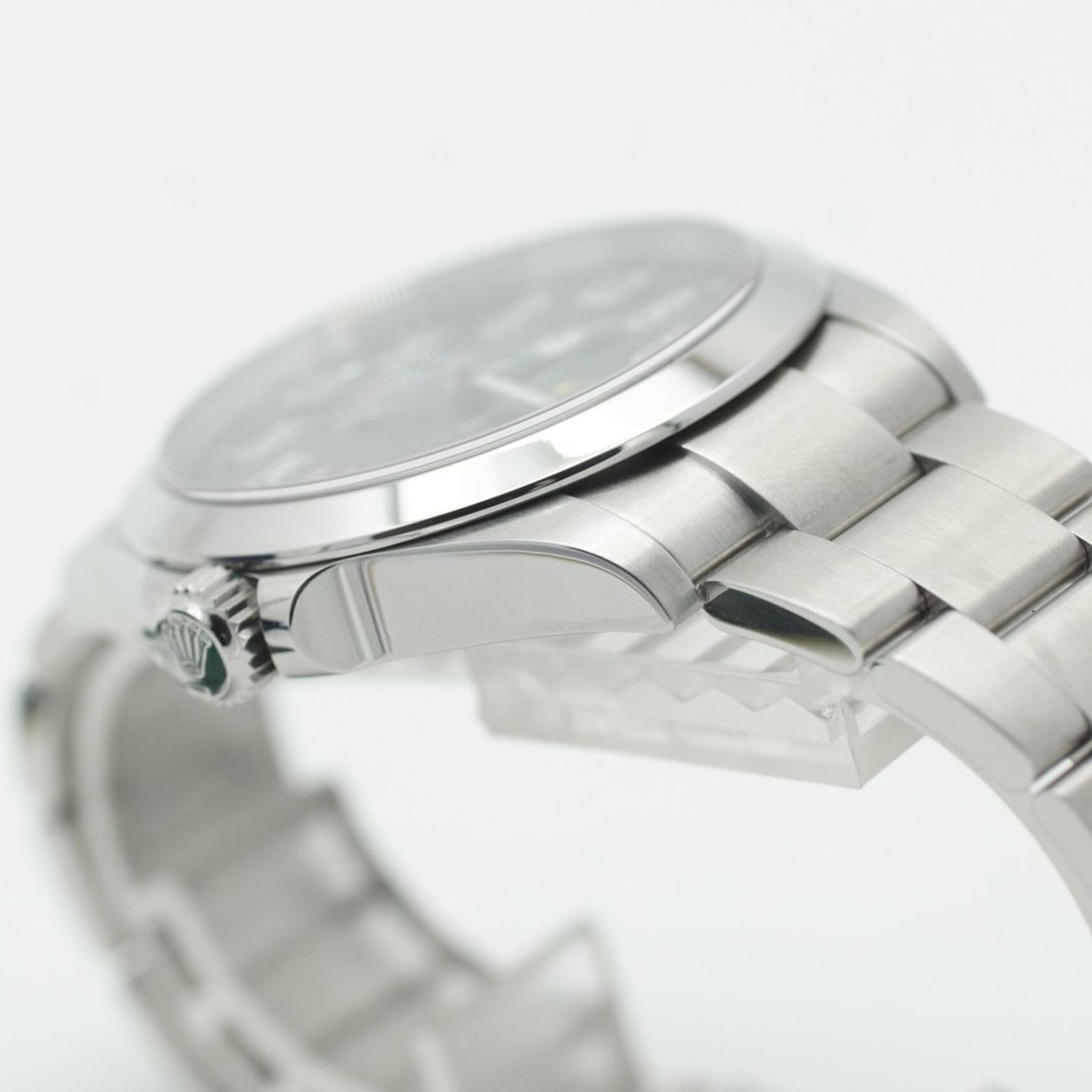 Rolex Air-King 126900 (2023) - Zwart wijzerplaat 40mm Staal (6/8)