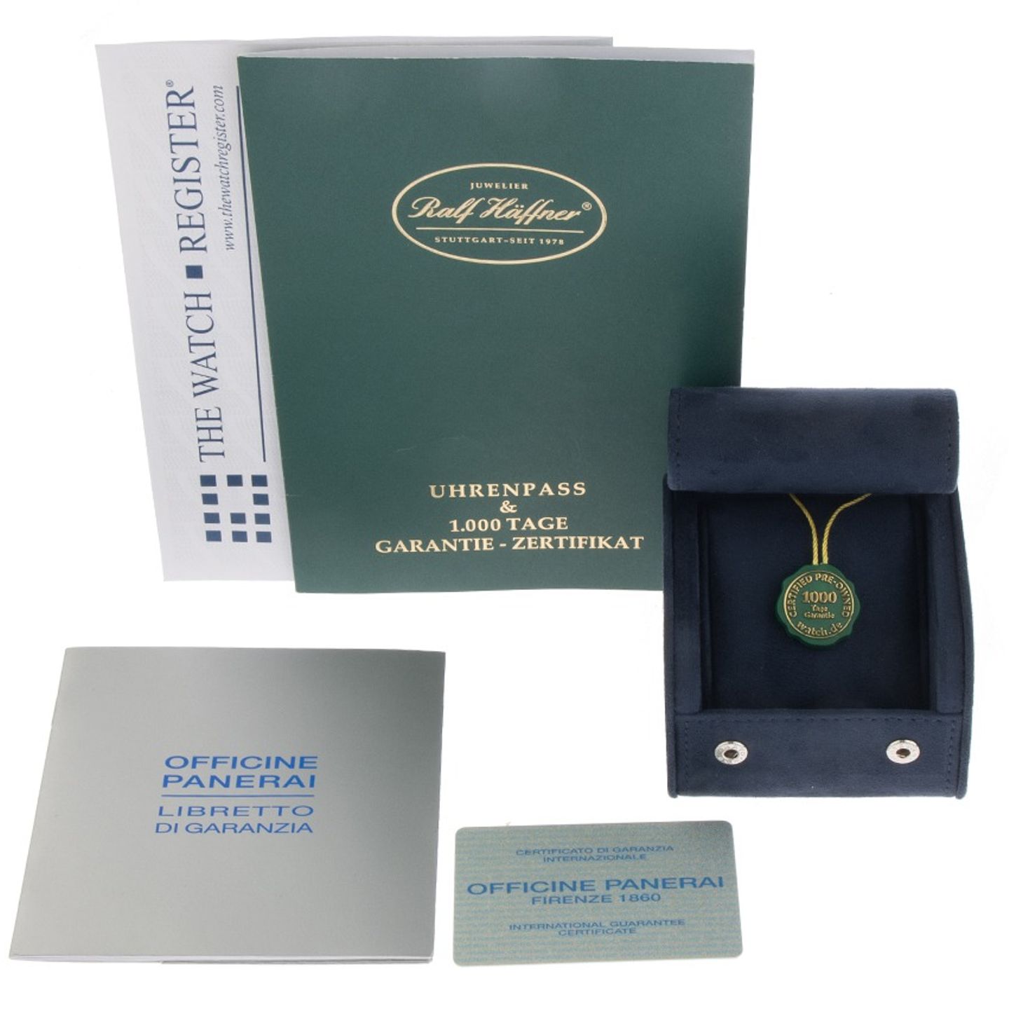 Panerai Luminor Power Reserve PAM00093 (2002) - Blauw wijzerplaat 44mm Titanium (2/8)