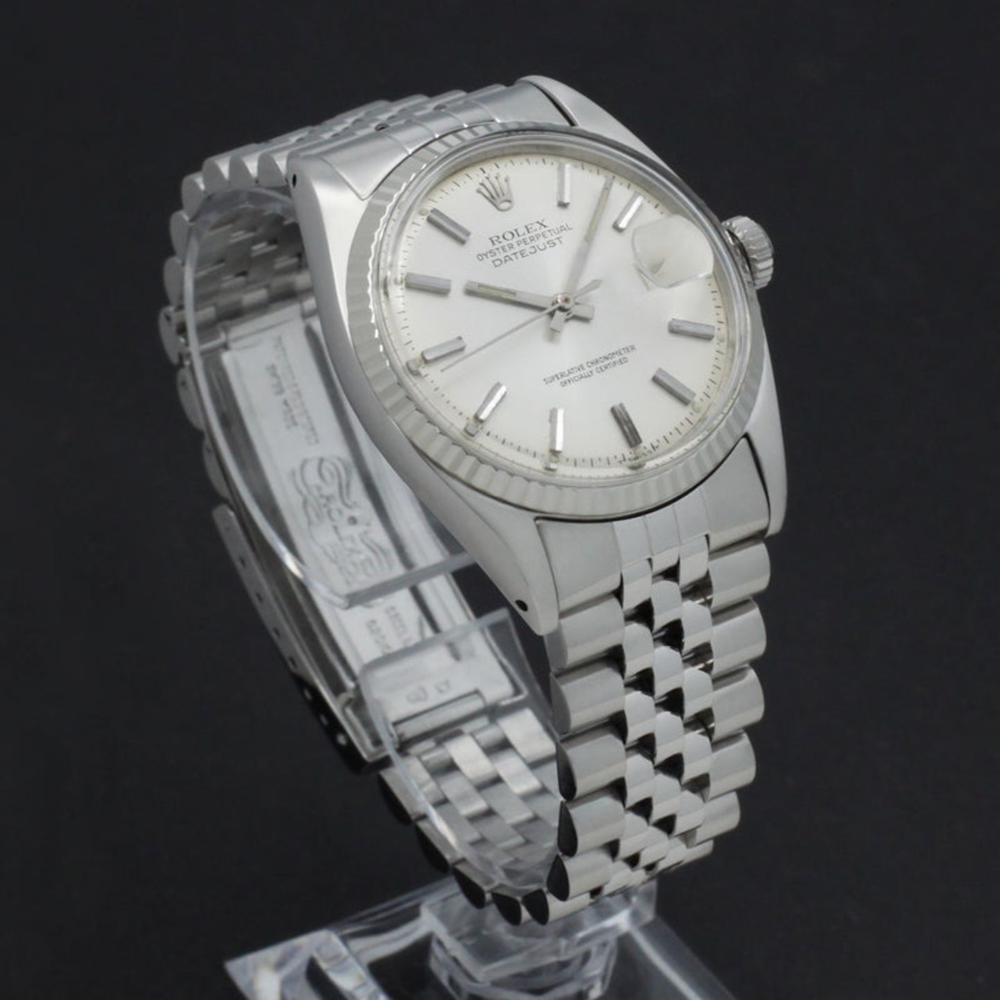 Rolex Datejust 1601 (1967) - Silver dial 36 mm Steel case (3/7)