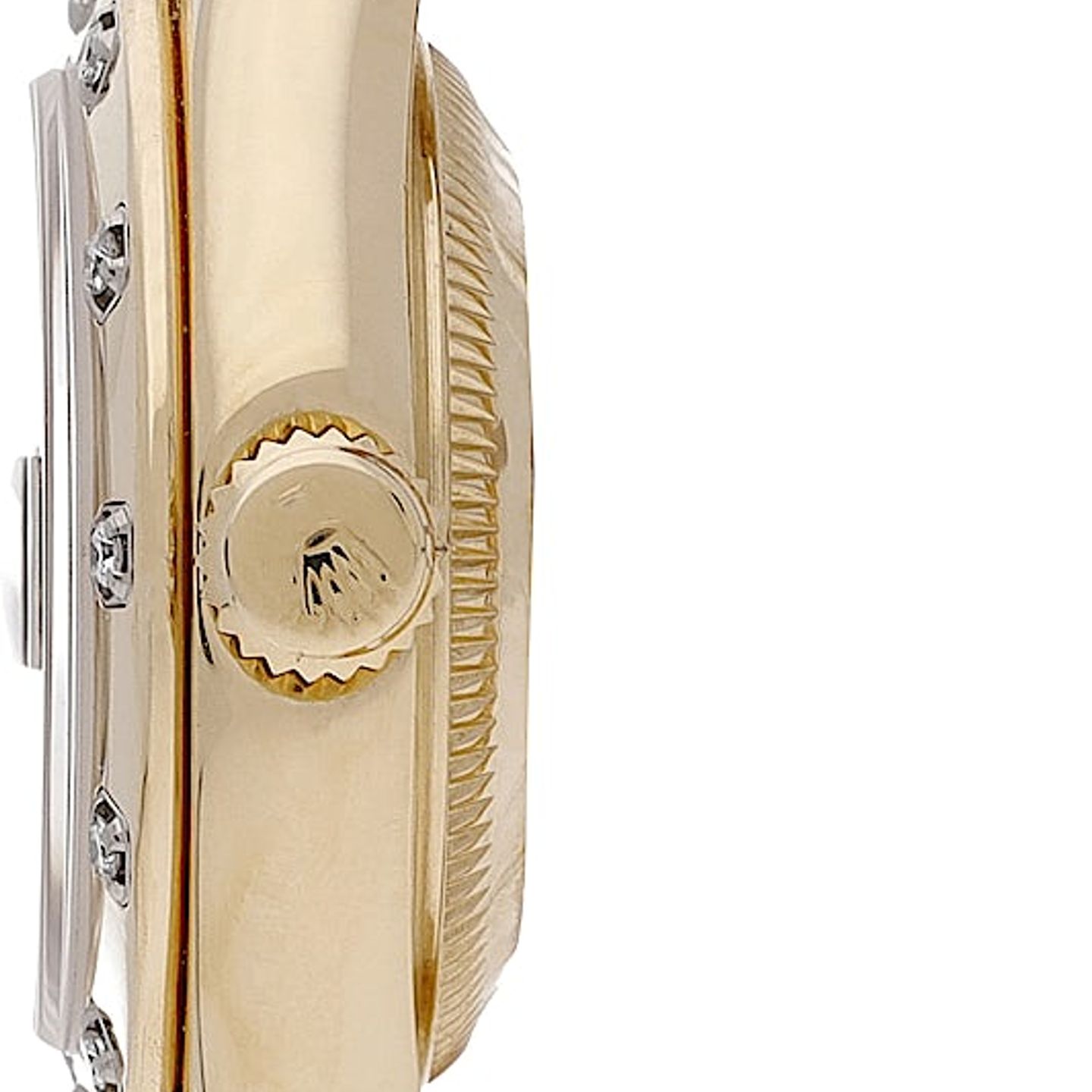 Rolex Lady-Datejust Pearlmaster 69318 (1997) - Black dial 29 mm Yellow Gold case (4/5)